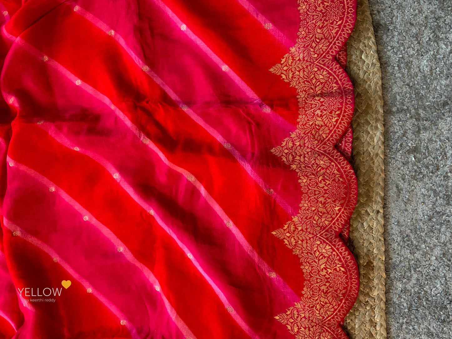 SCALLOP BANARASI SAREE