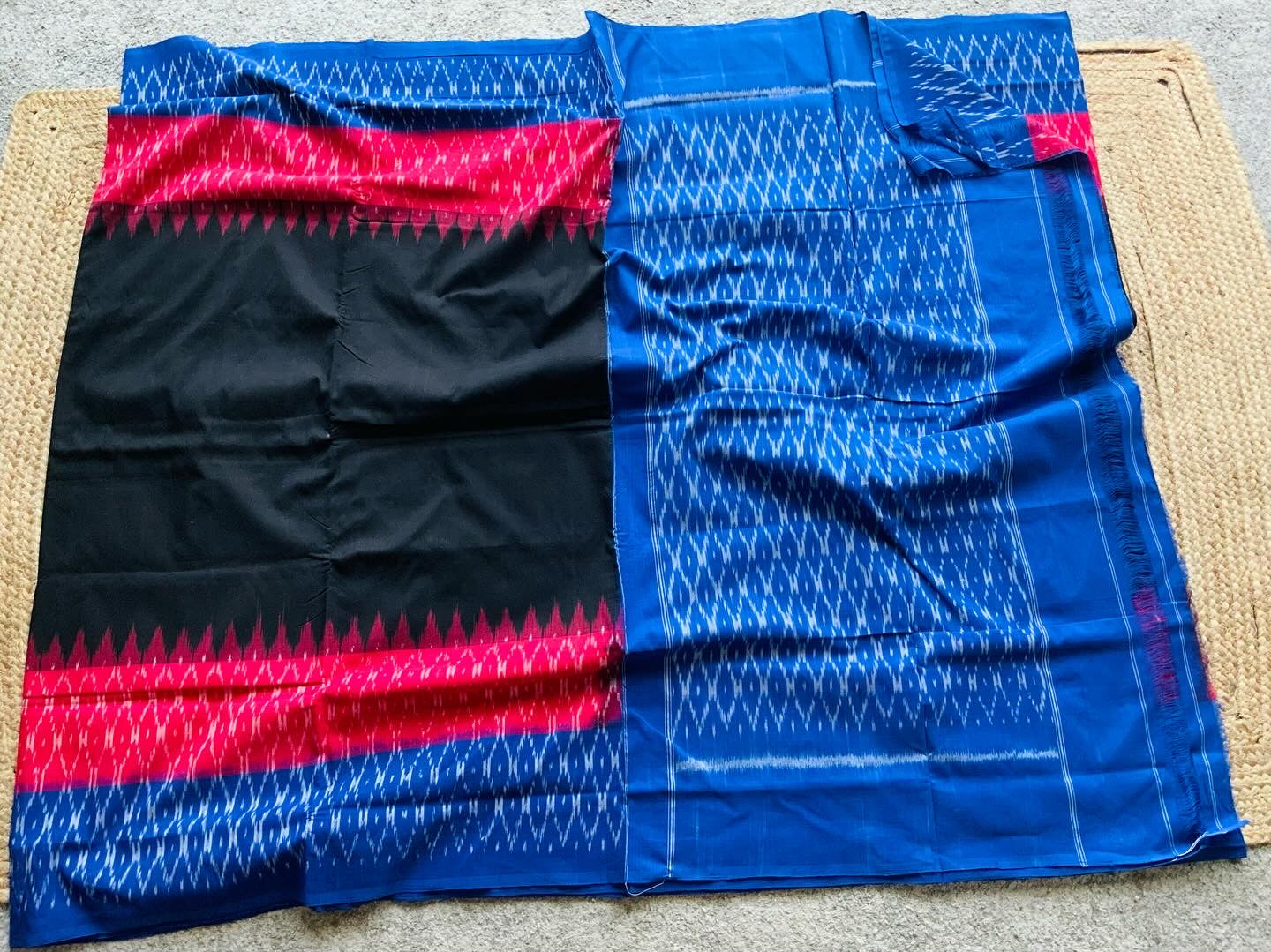 COTTON IKKAT SAREE