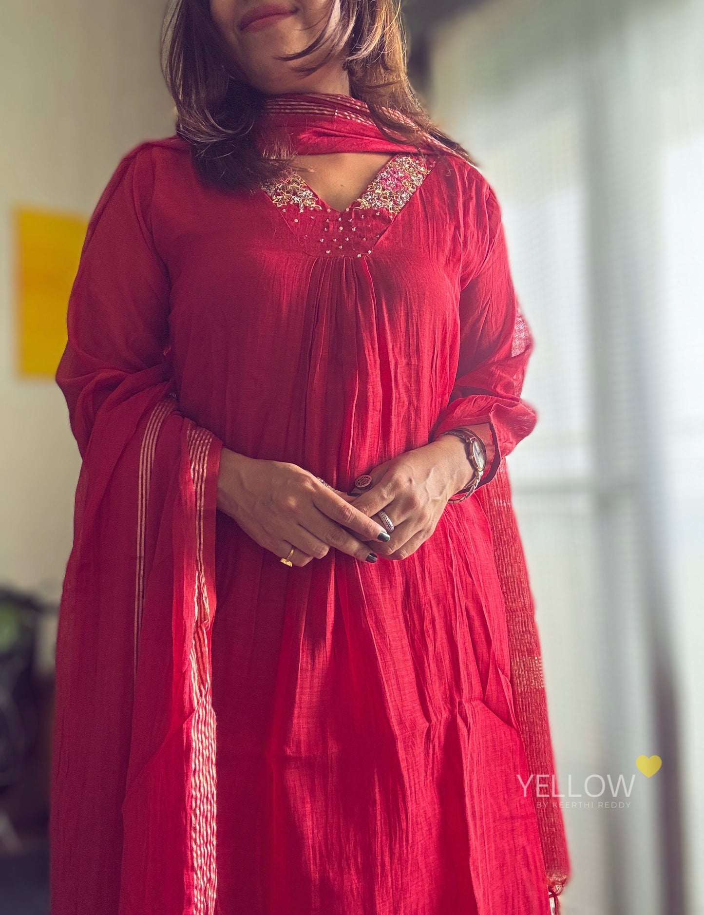 GLITTERS ON RED ✨♥️