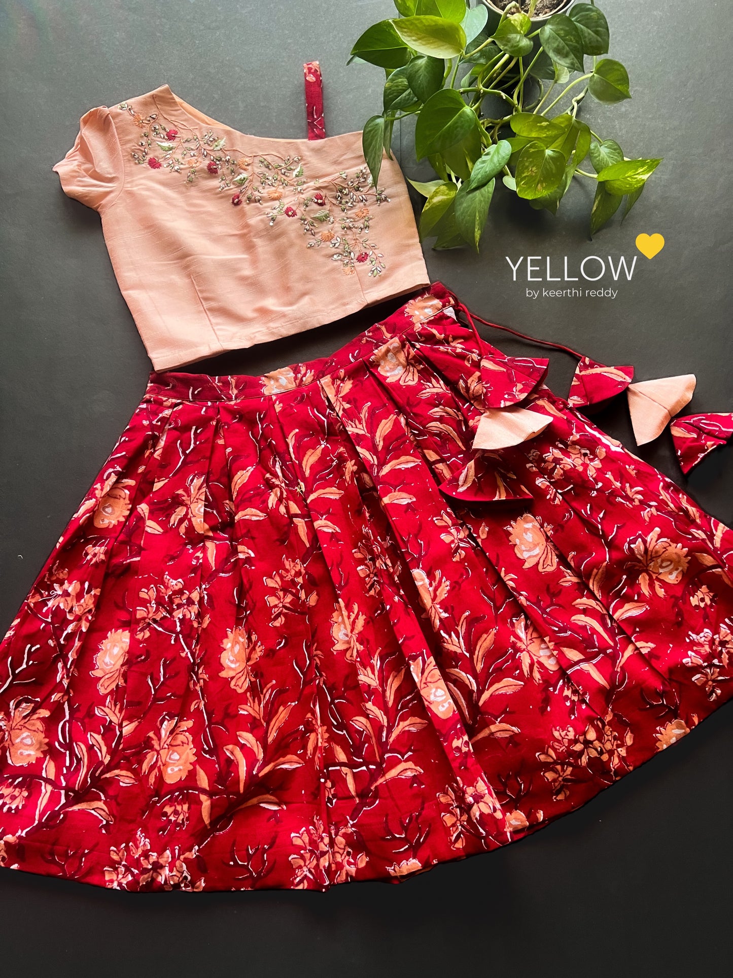 TODDLER CROPTOP SKIRT