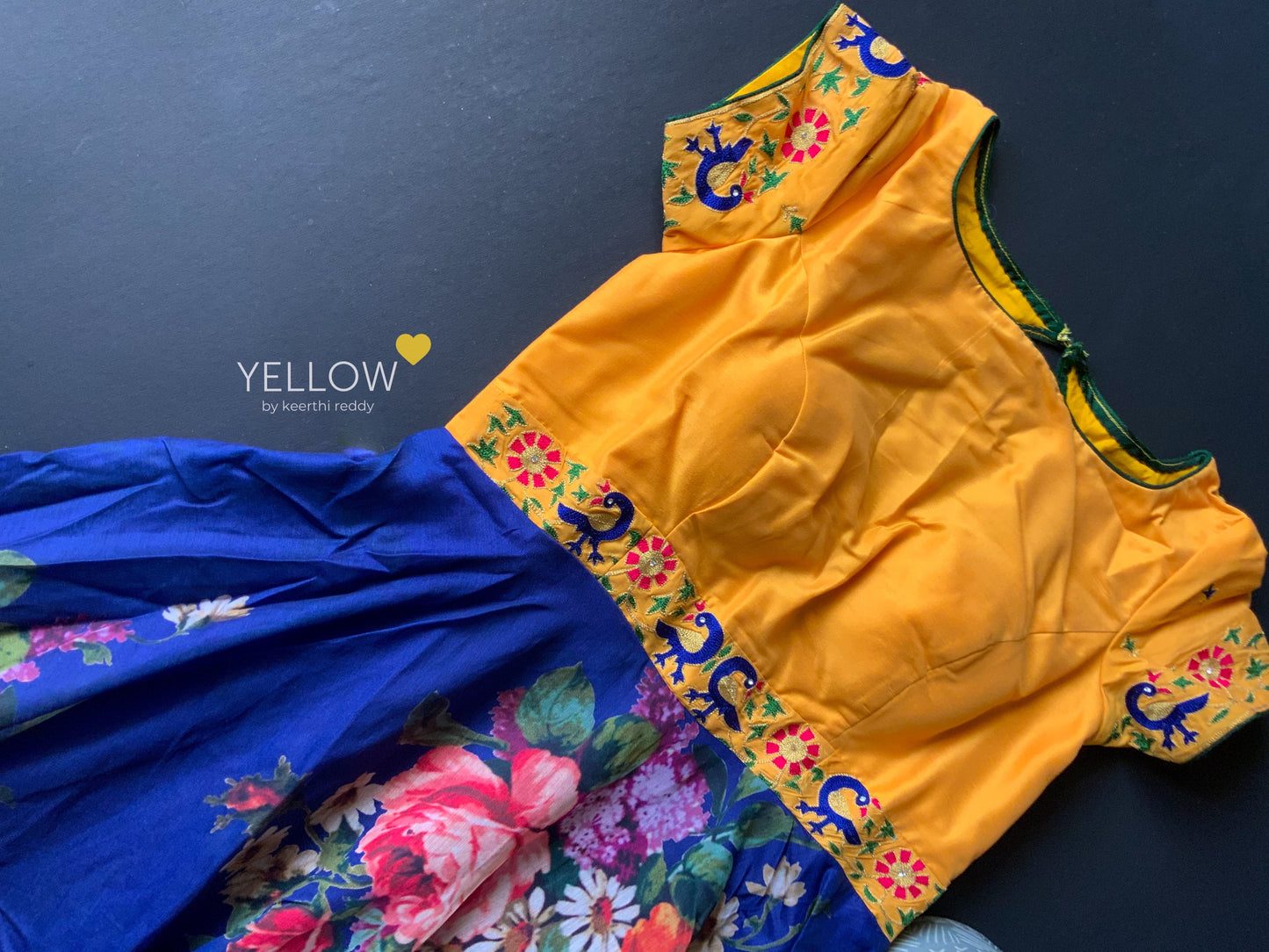 CHANDERI LONG DRESS