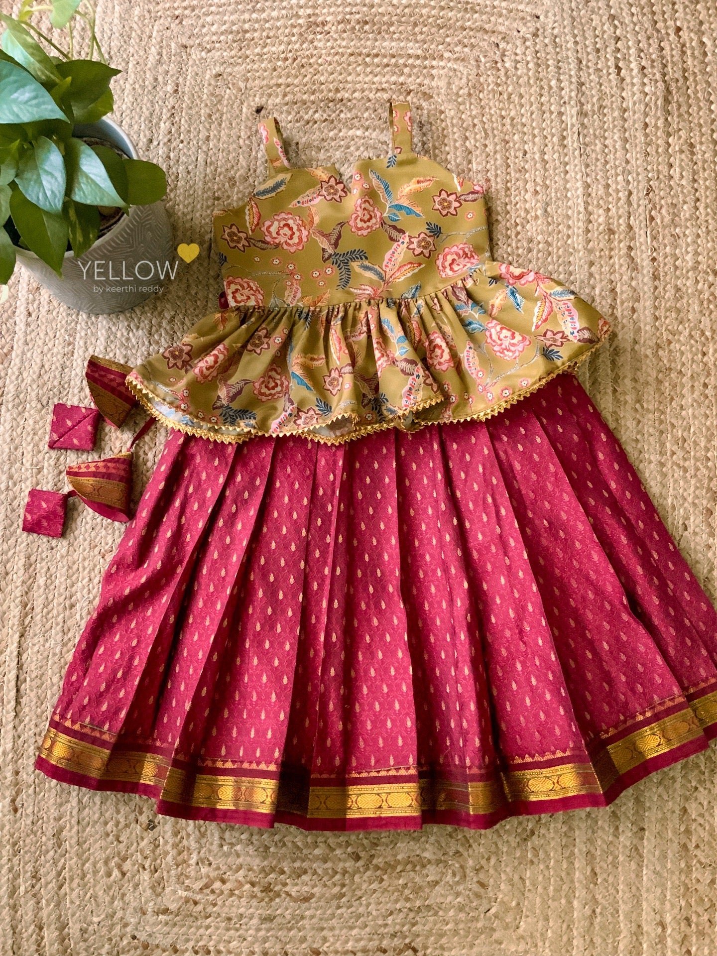 PEPLUM CROPTOP SKIRT