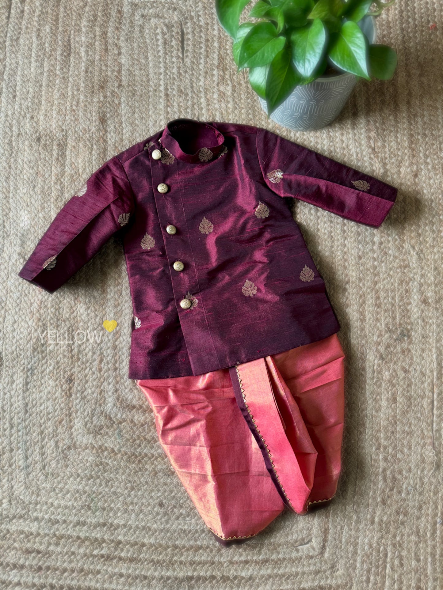 RAWSILK KURTA DHOTI