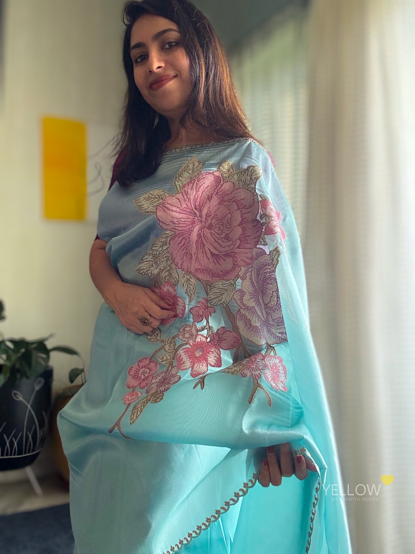 TISSUE ORGANZA SAREE