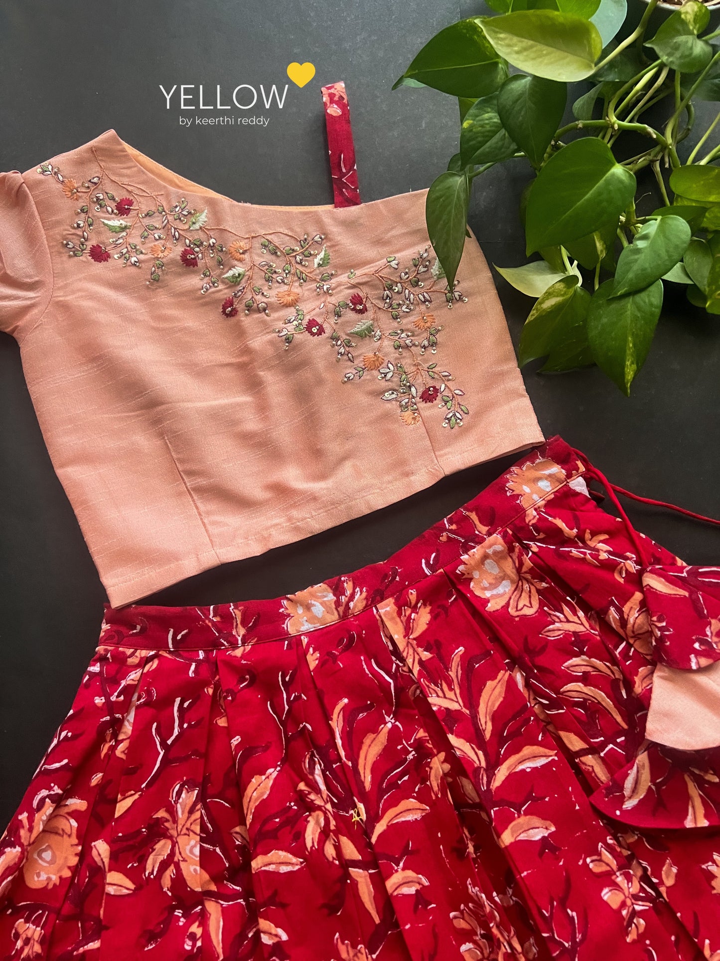 TODDLER CROPTOP SKIRT