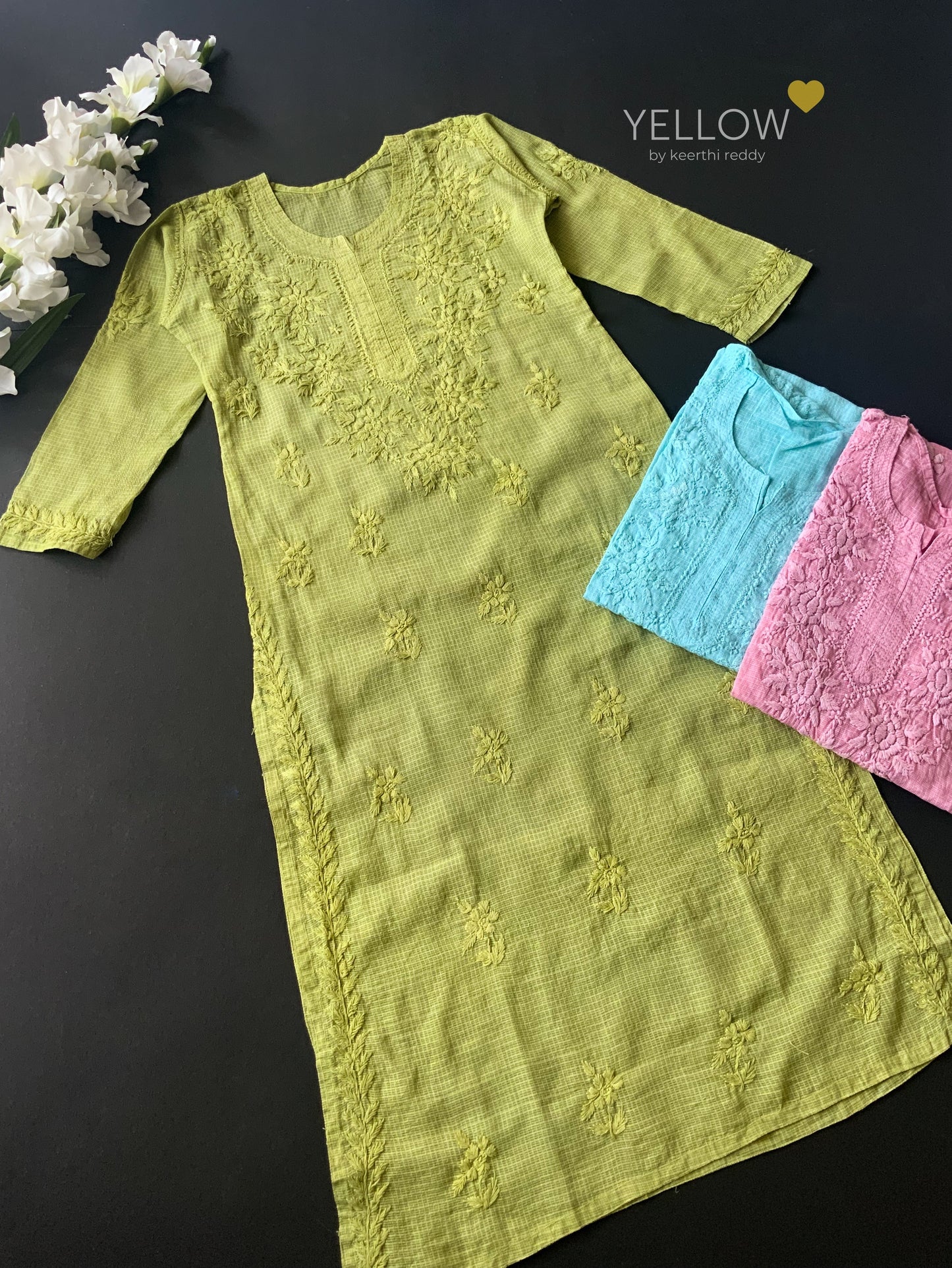 KOTA CHIKANKARI KURTI