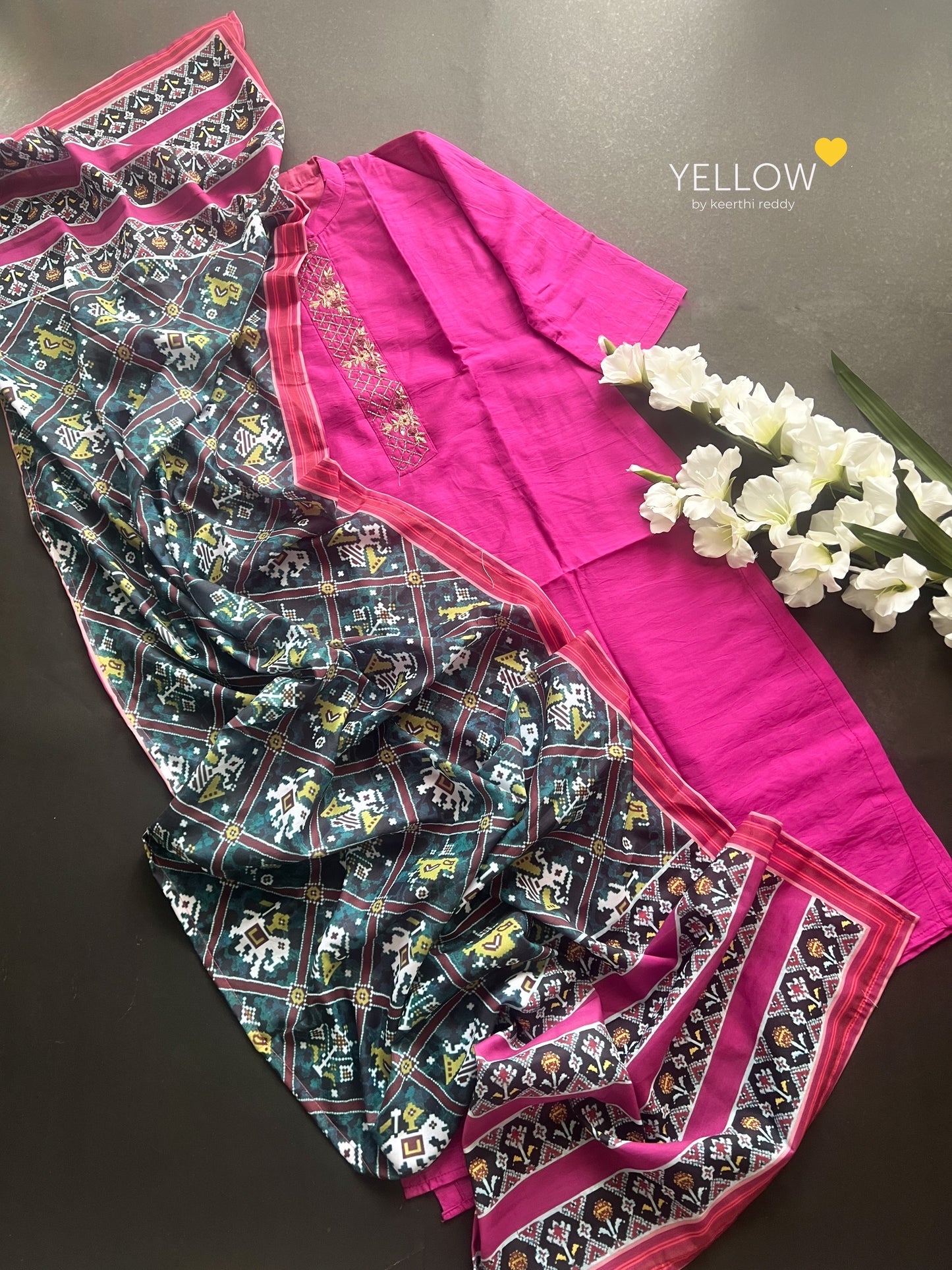 PATOLA DUPATTA DRESS