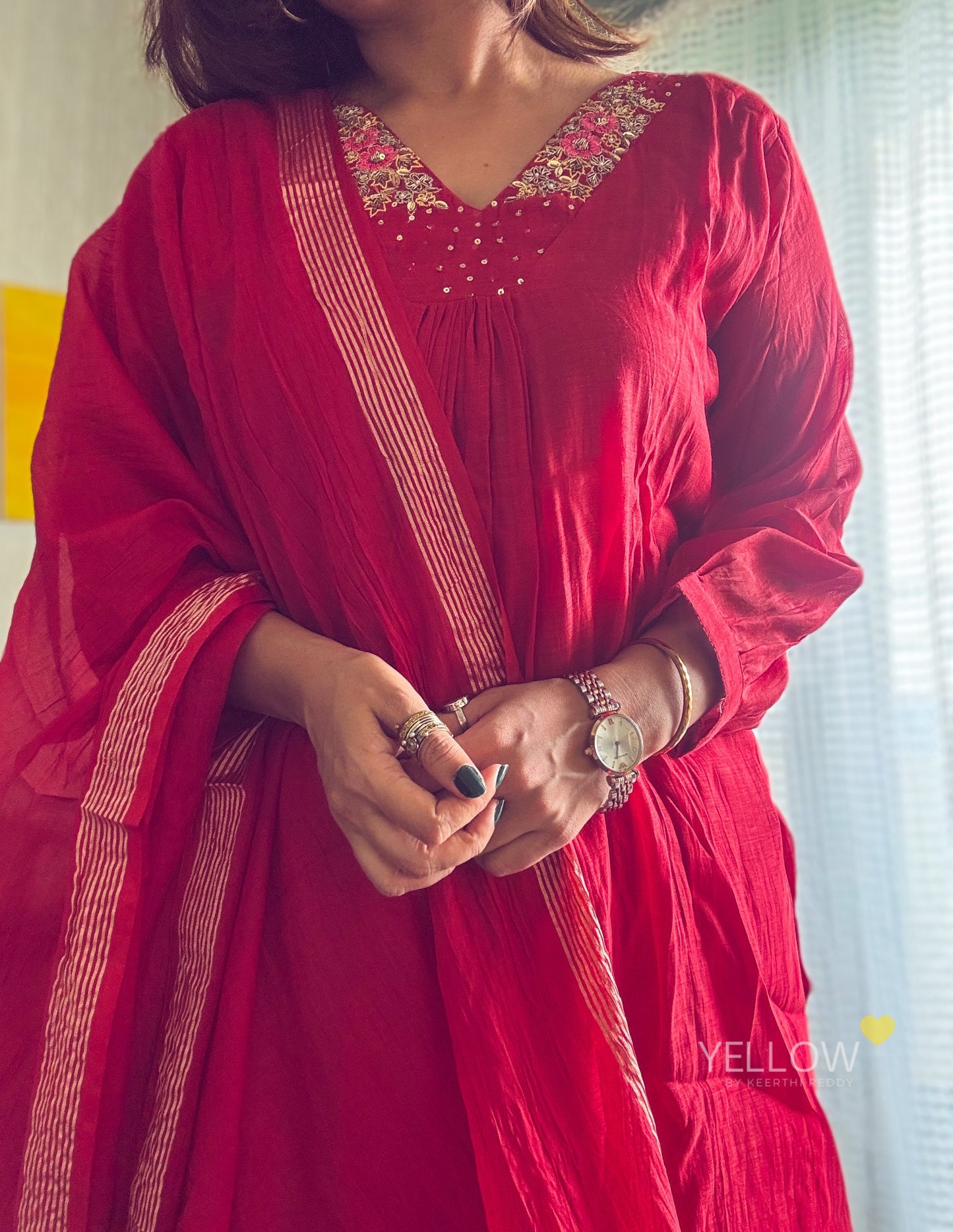 GLITTERS ON RED ✨♥️