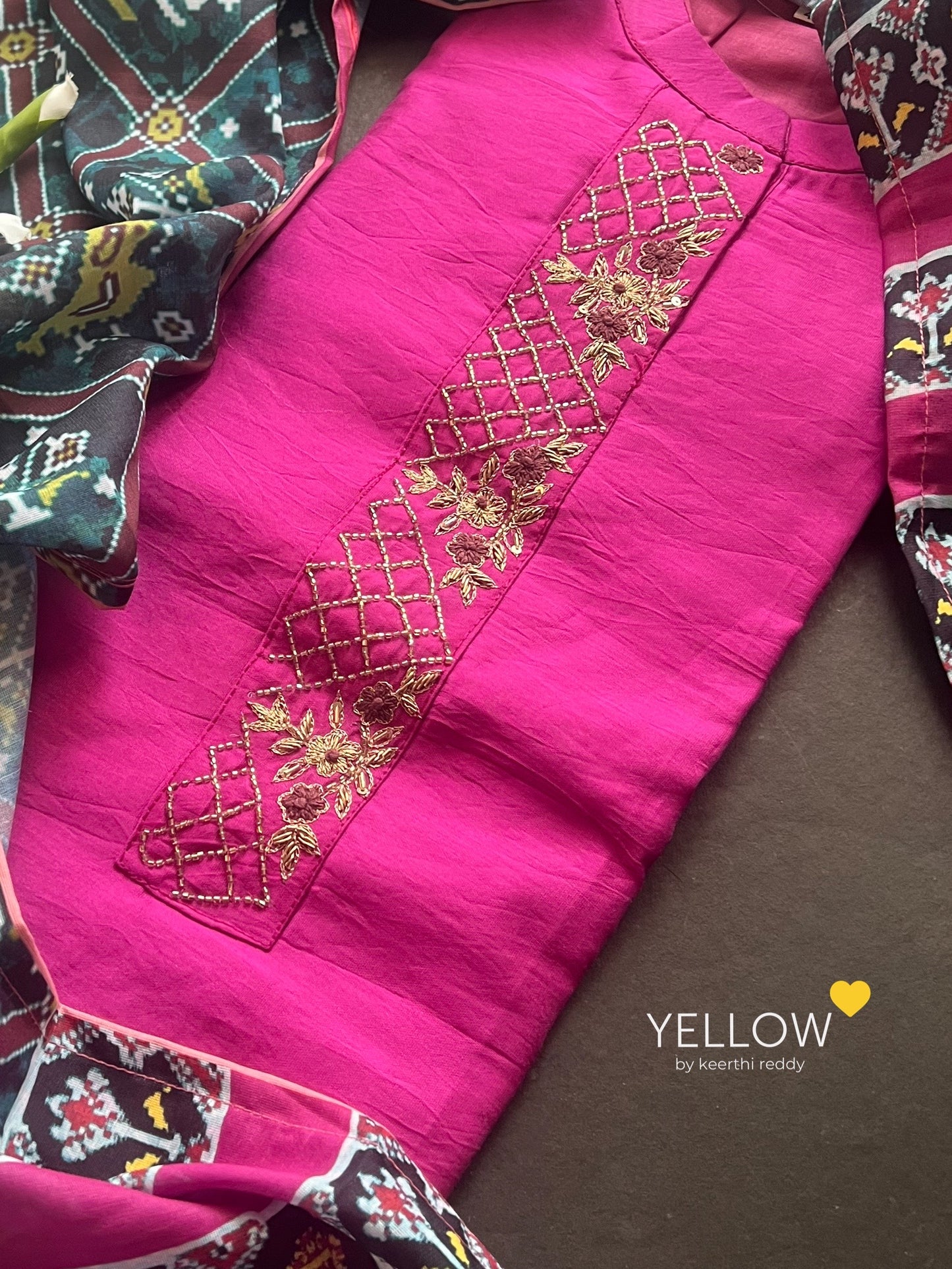 PATOLA DUPATTA DRESS