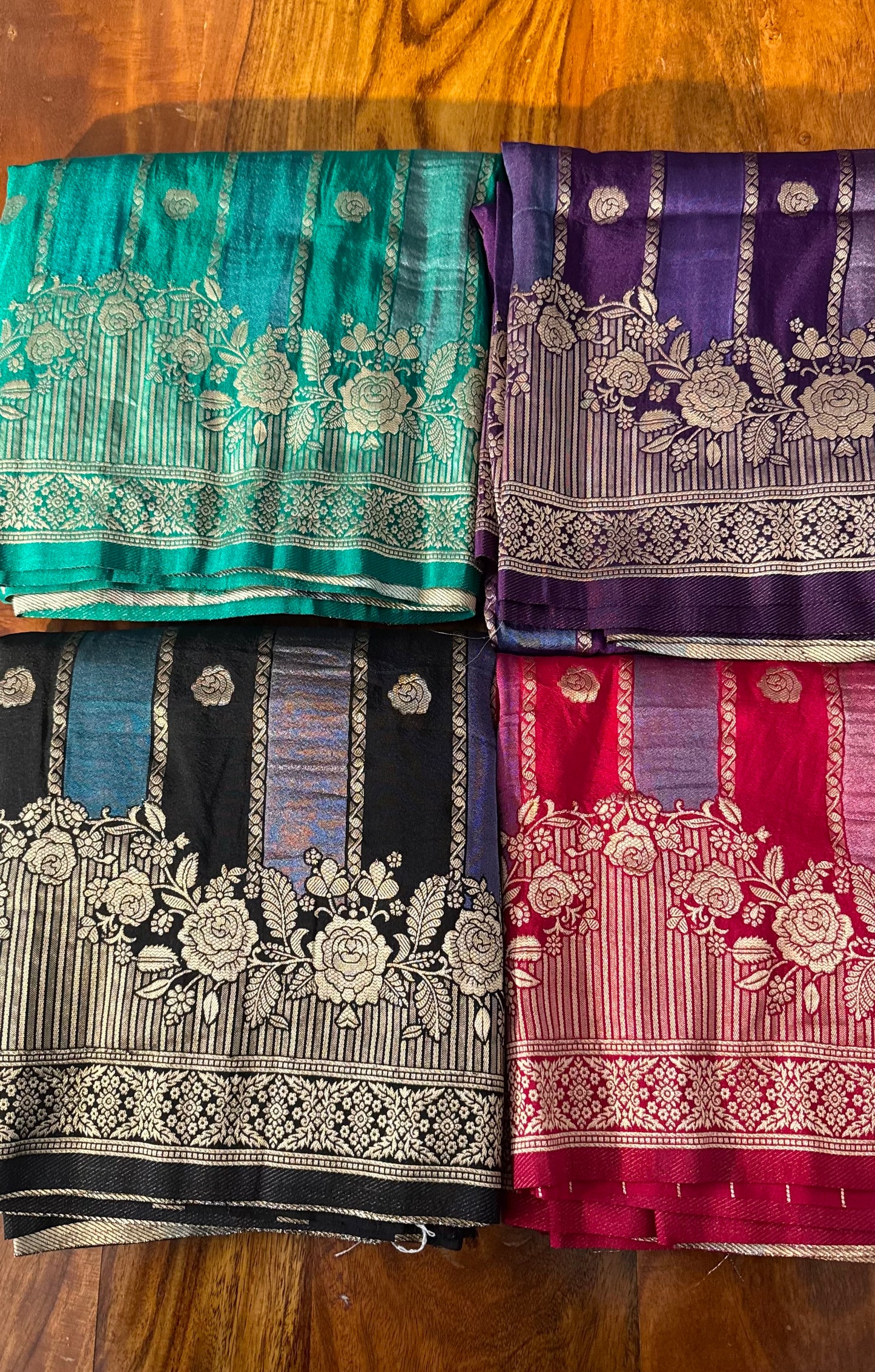 SOFT BANARASI CRAPE SAREES