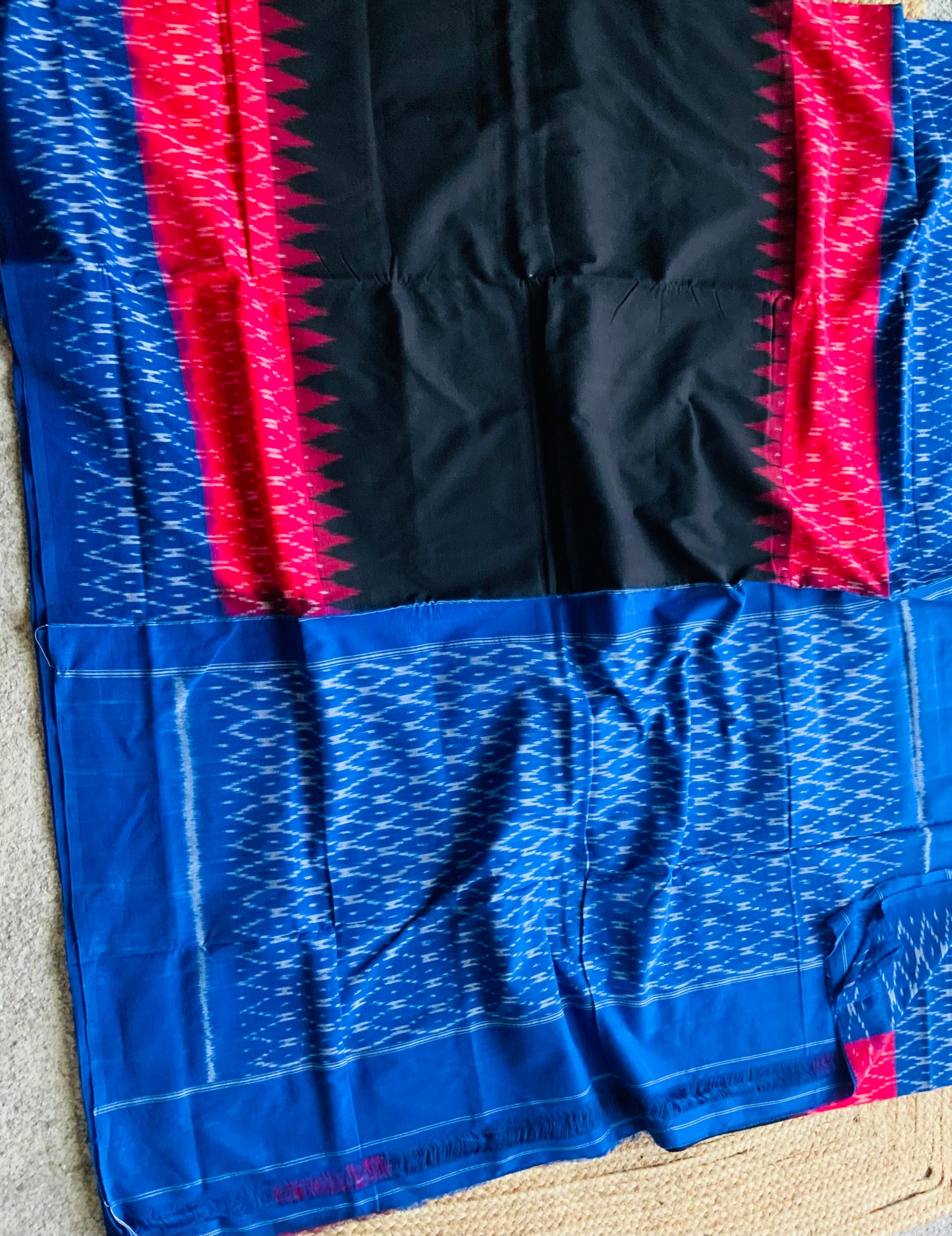 COTTON IKKAT SAREE