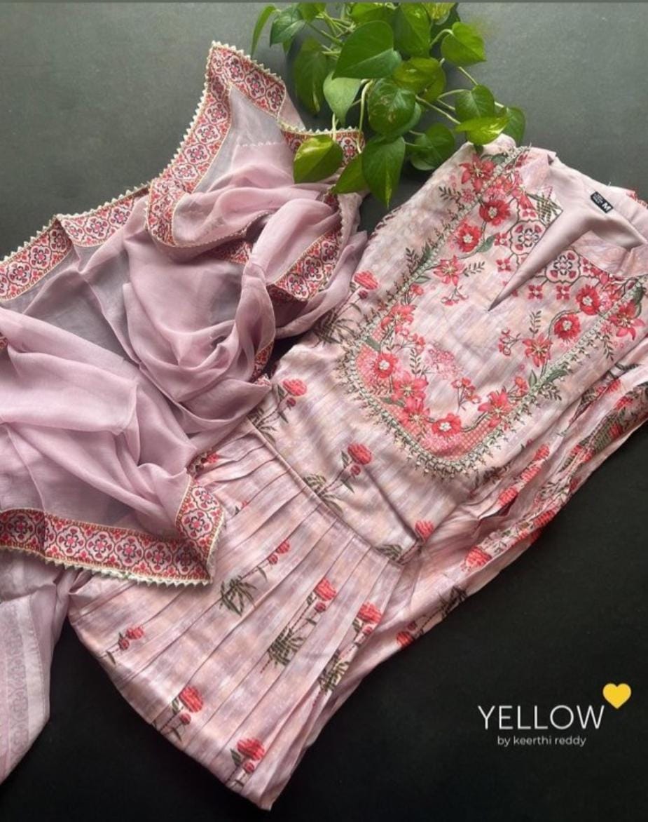 Soft Crape Long Dress