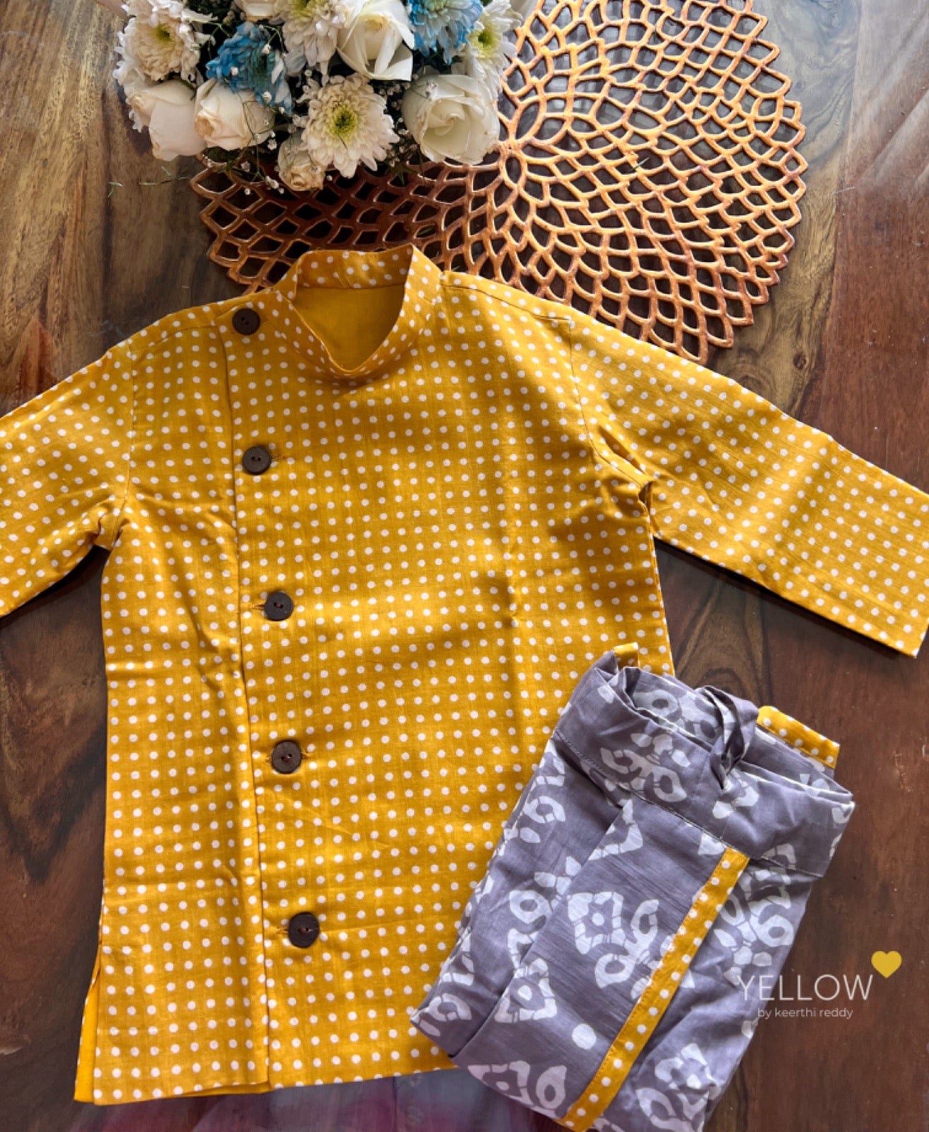 Soft Cotton Kurta and Dhoti Set