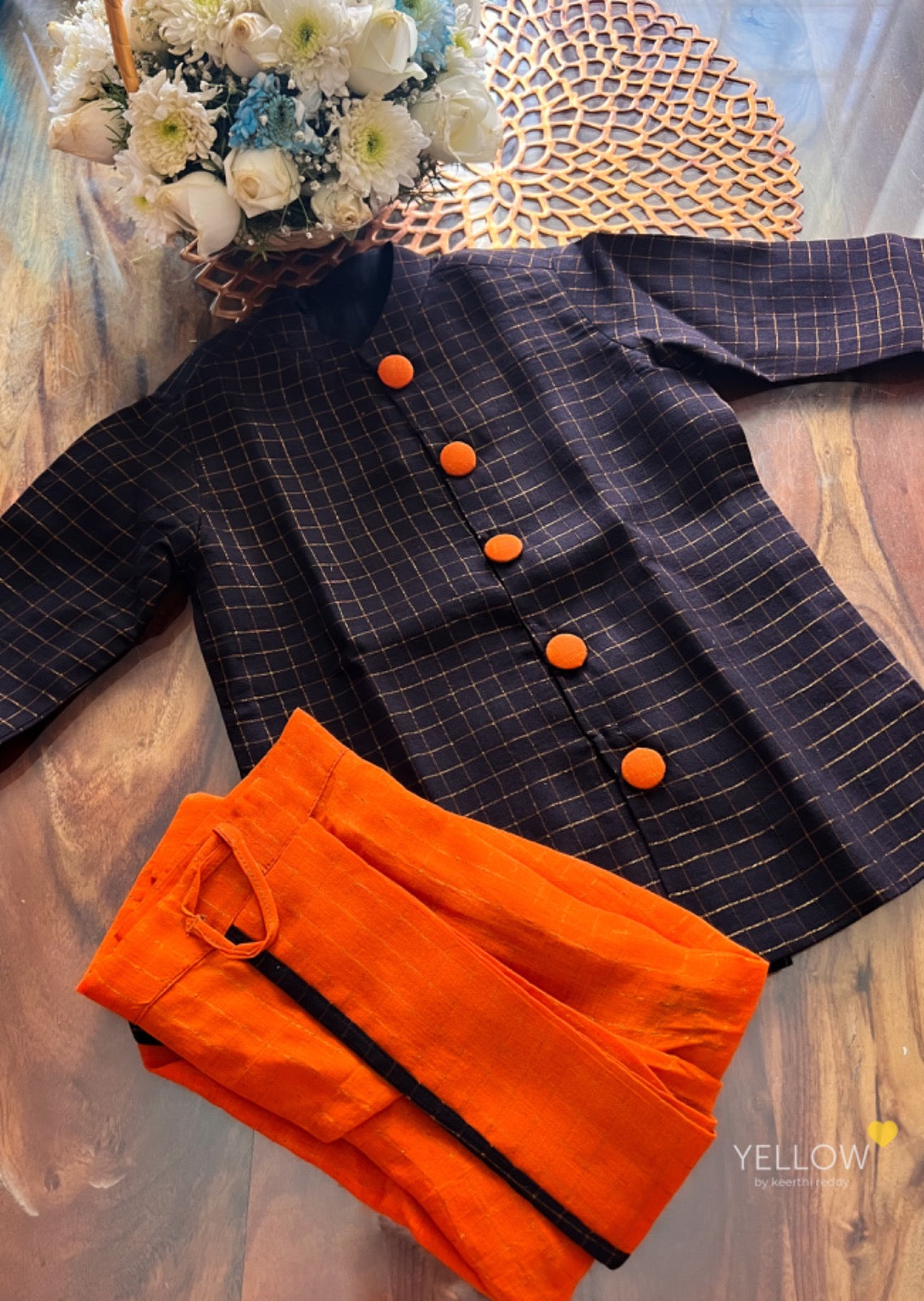Kanchi Cotton Kurta Dhoti