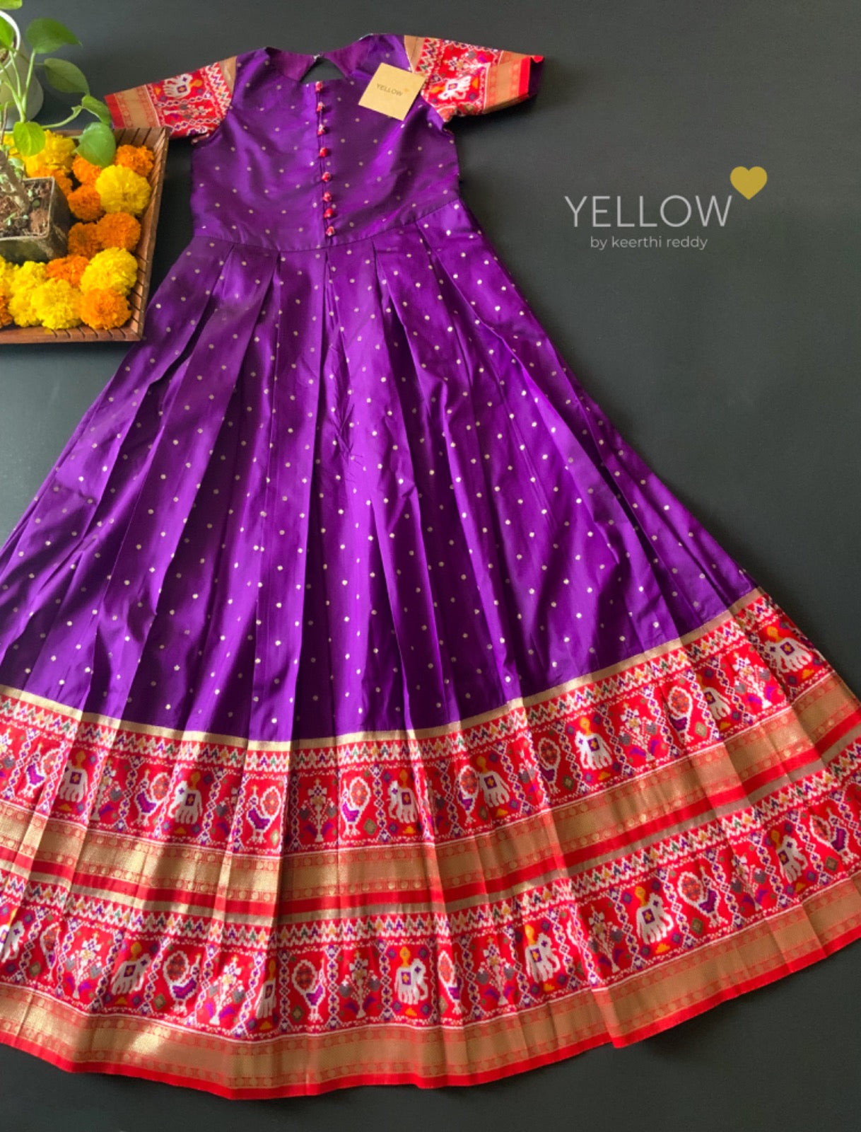 Patola Long gown