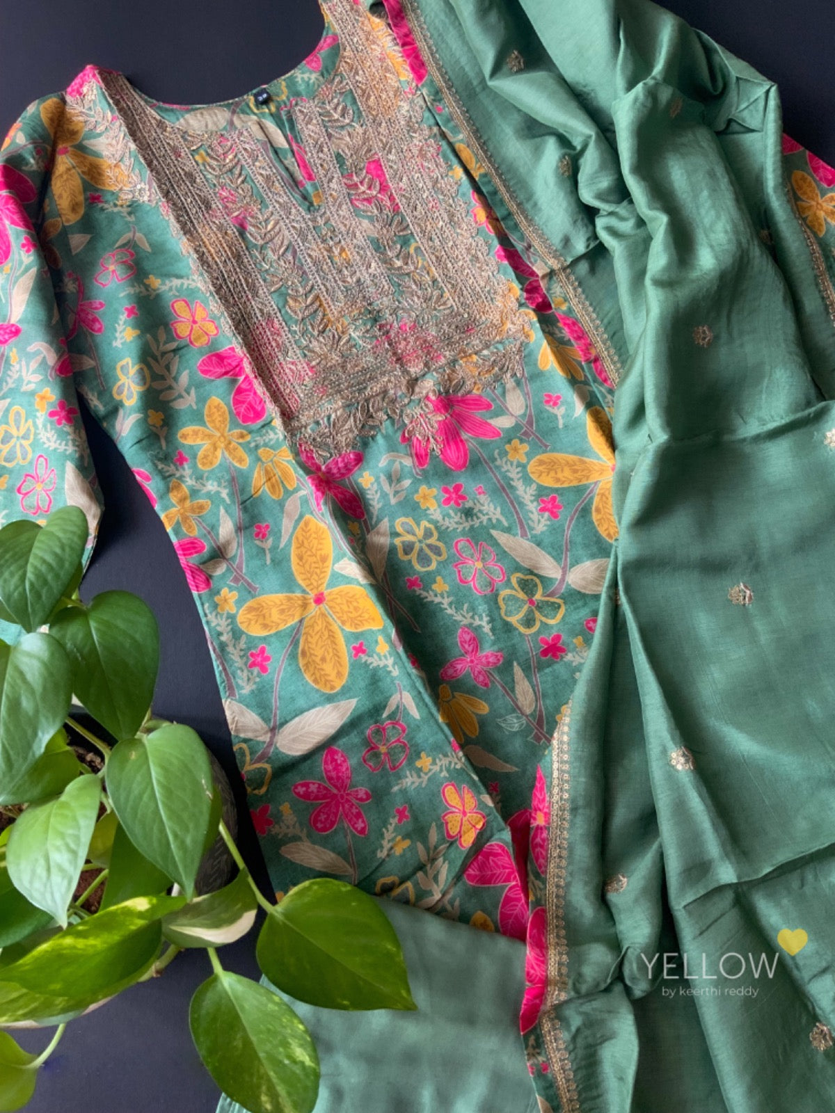 Floral suit set
