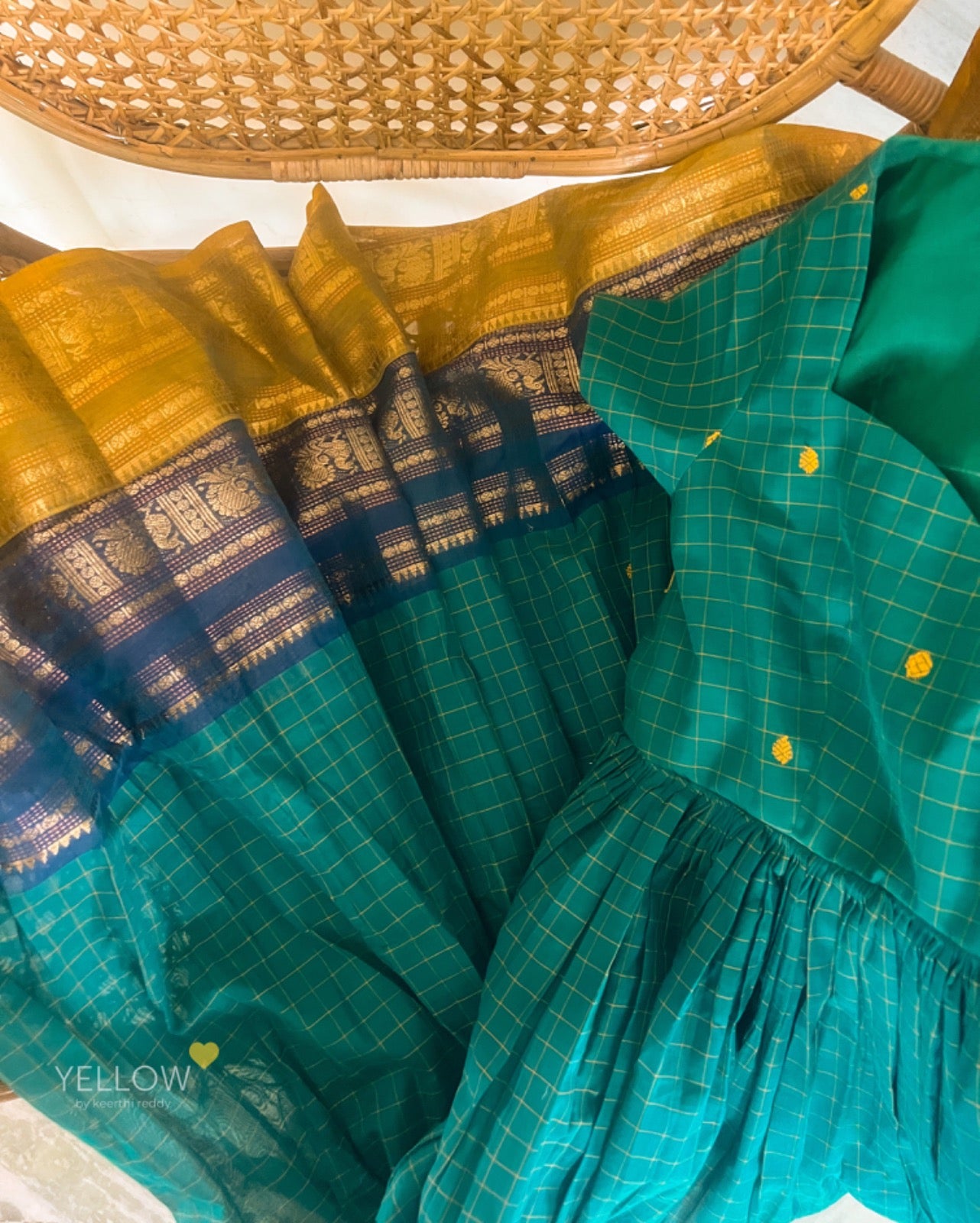 Handloom Kanchi Cotton Dress