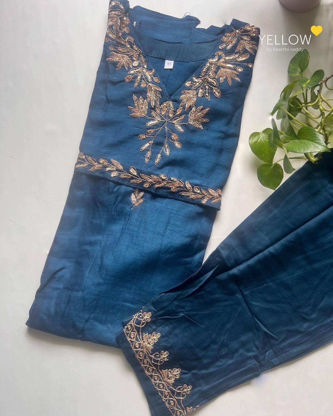 Rawsilk kaftan