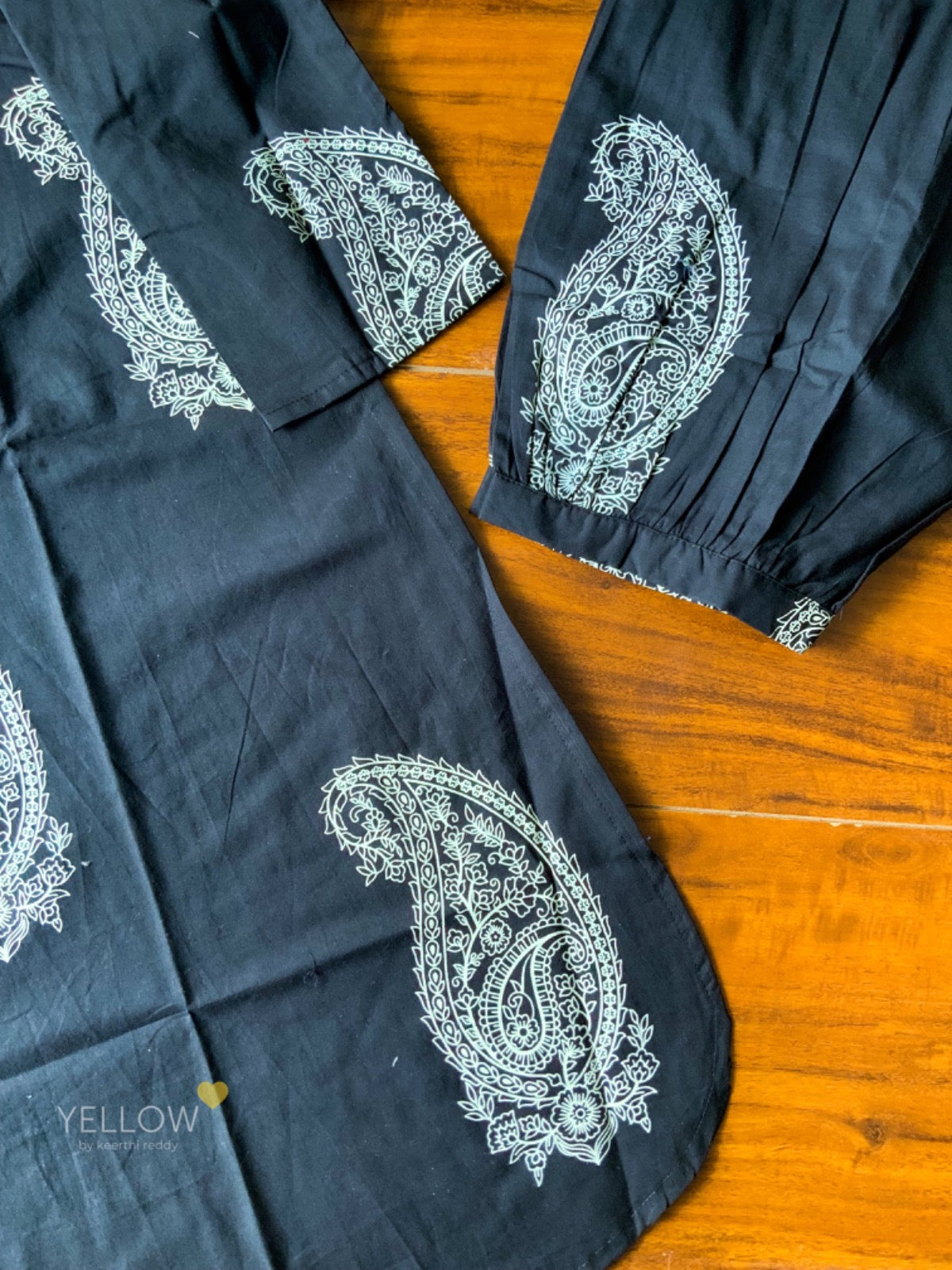 Block Print Co-ord Set with Balloon Pants