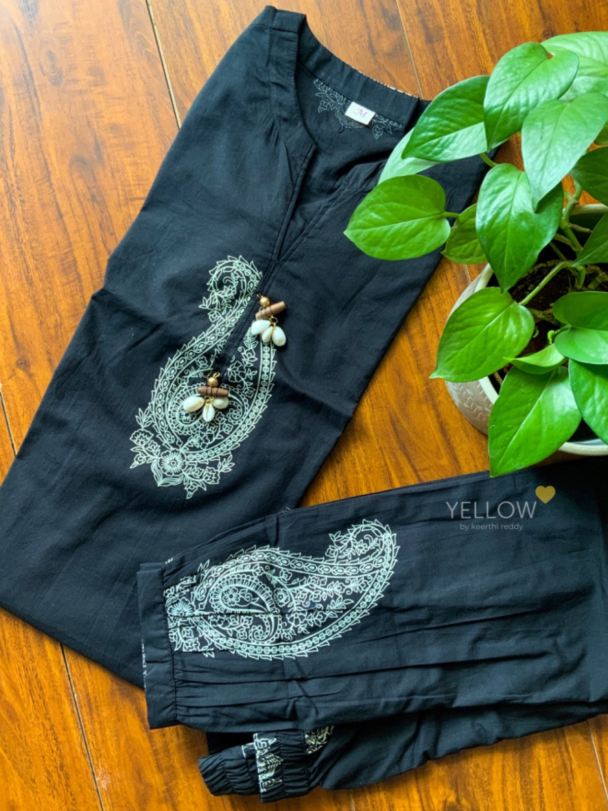 Block Print Co-ord Set with Balloon Pants