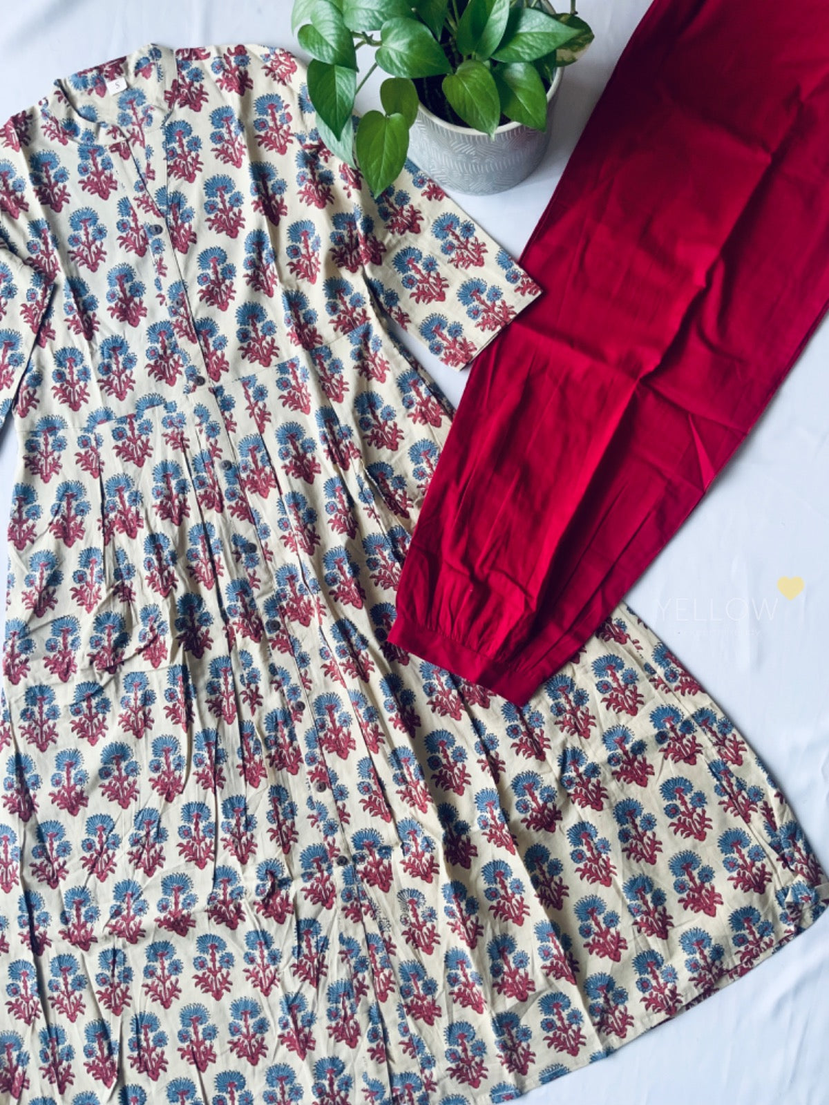 Ajrakh Print Cotton Kurti