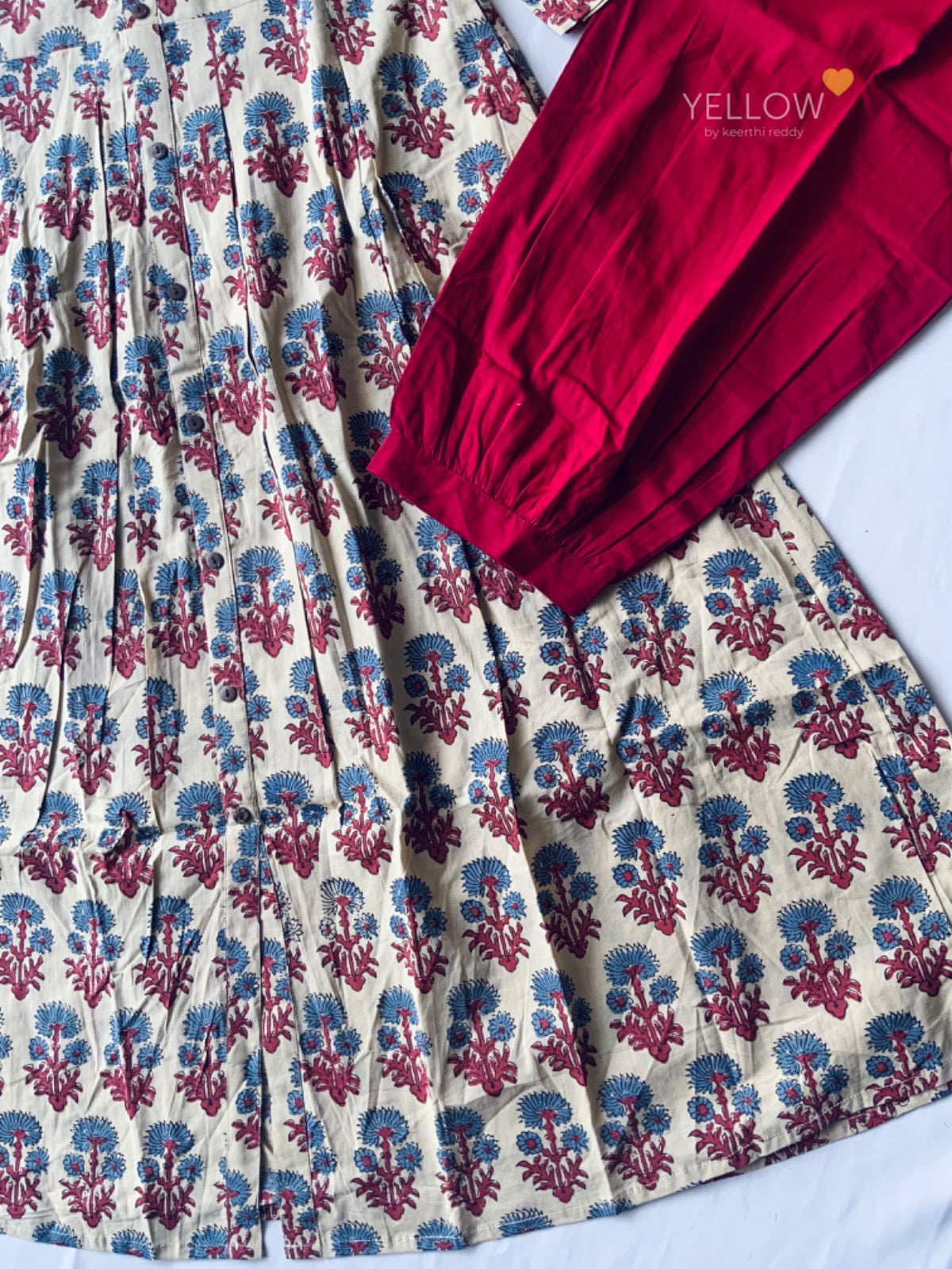 Ajrakh Print Cotton Kurti