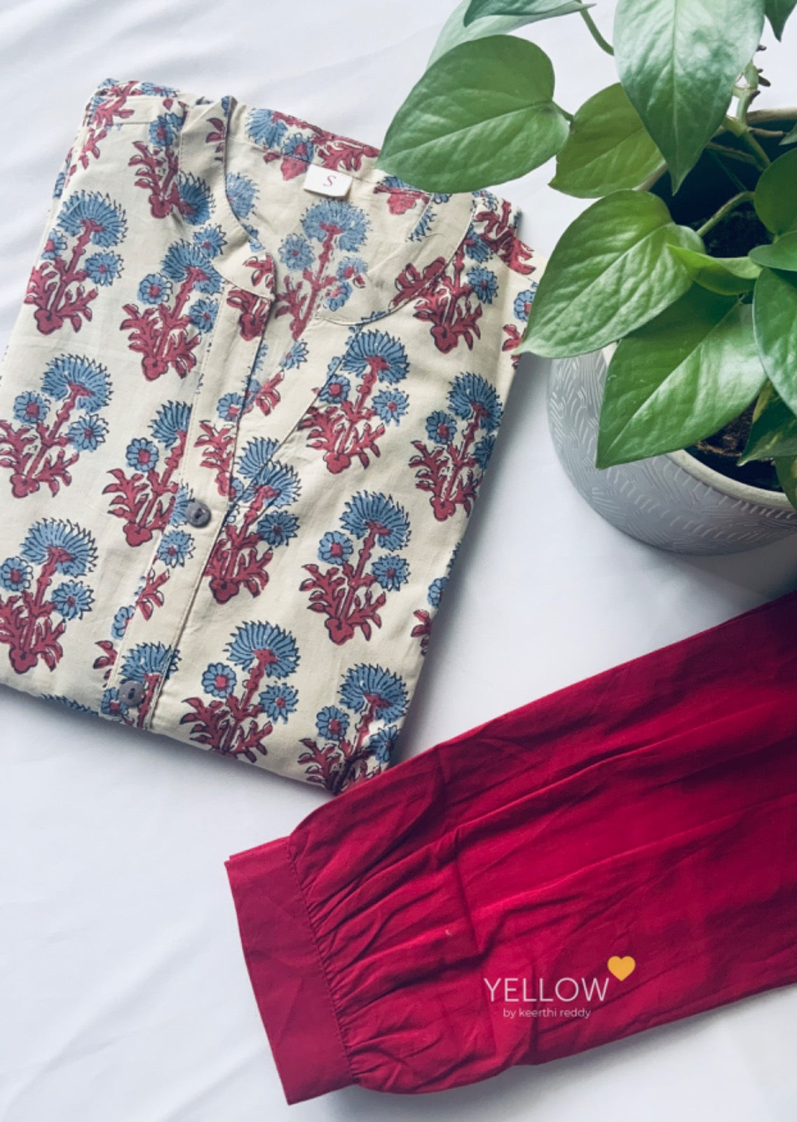 Ajrakh Print Cotton Kurti
