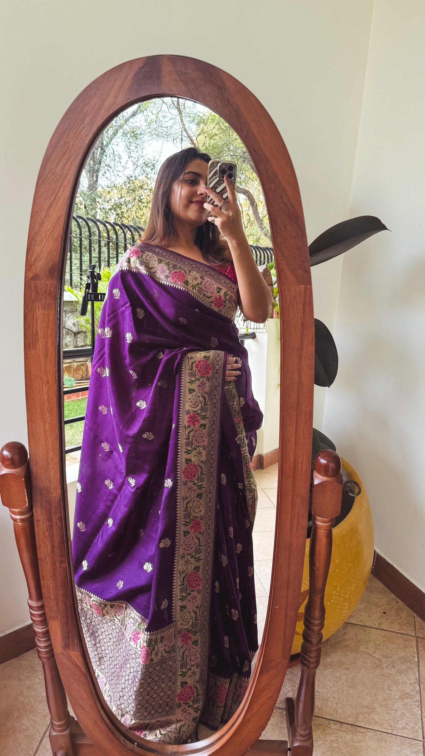 MOONGA TUSSAR SAREE