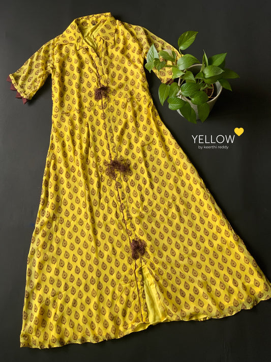 Georgette long kurti