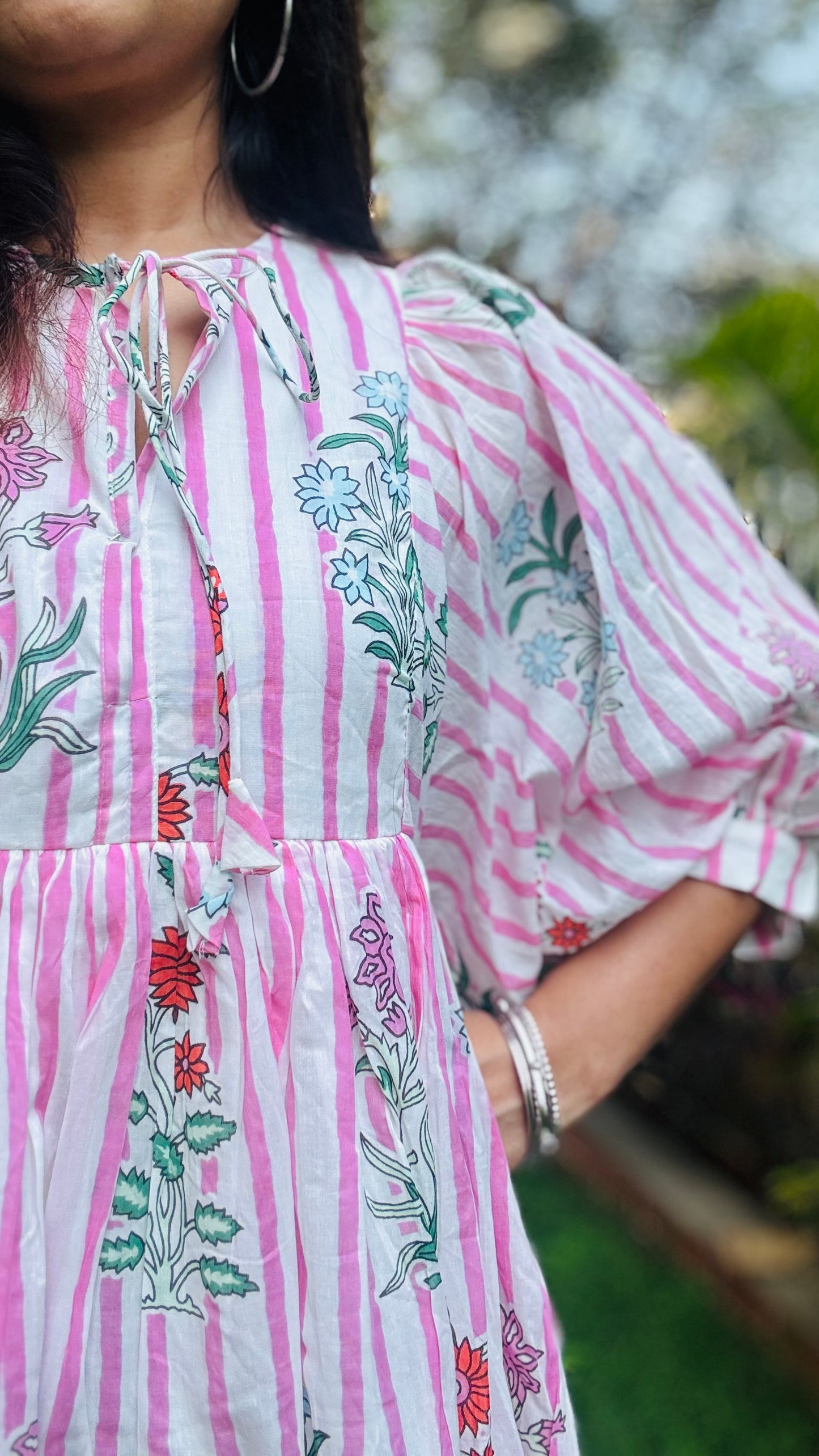 STRIPES AND FLORALS !