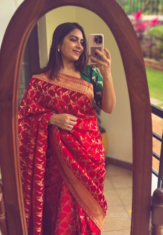 Mashru banaras saree
