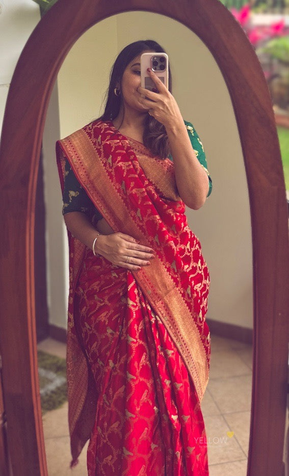 Mashru banaras saree
