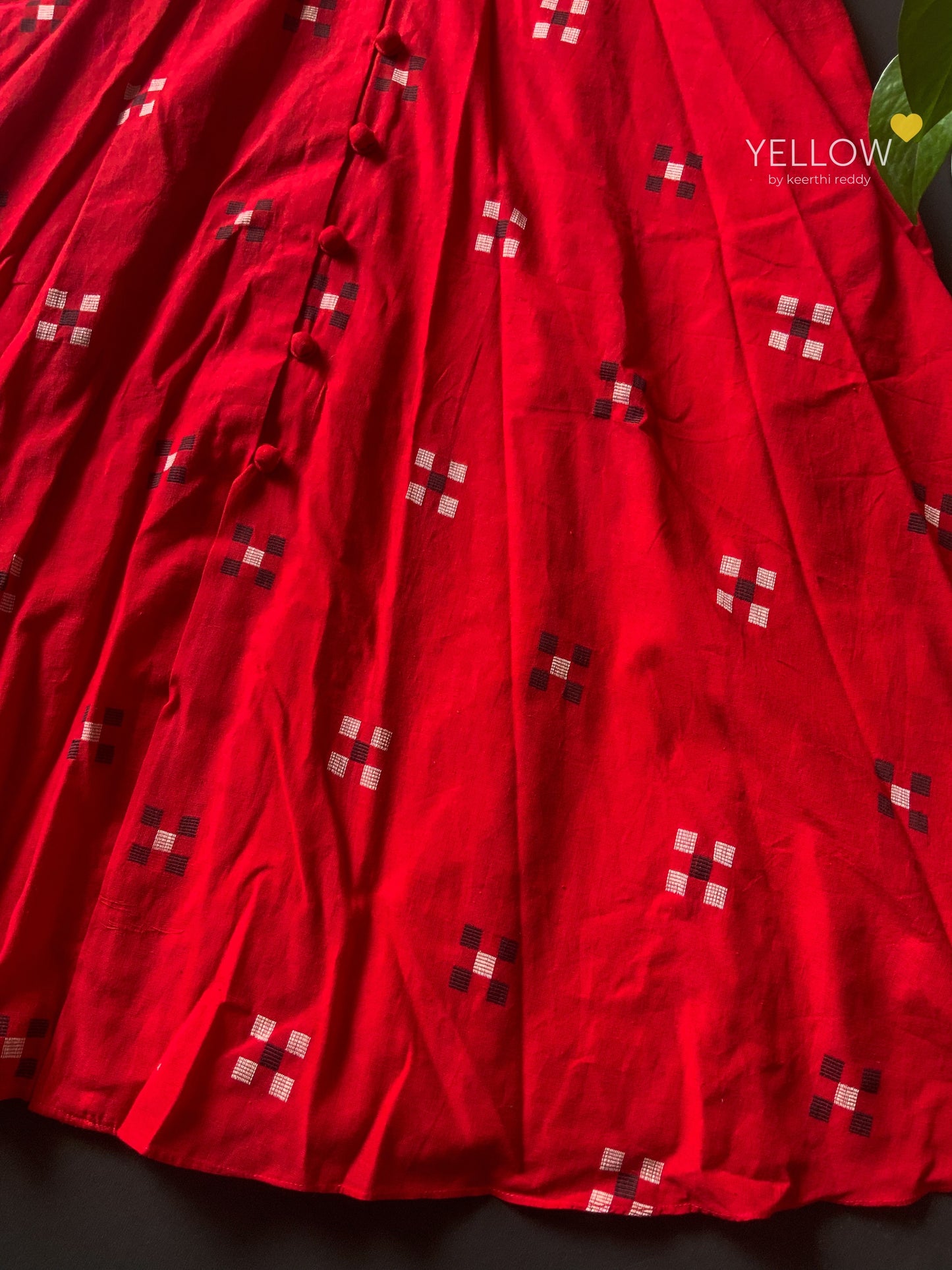 COTTON COLLARED DRESS