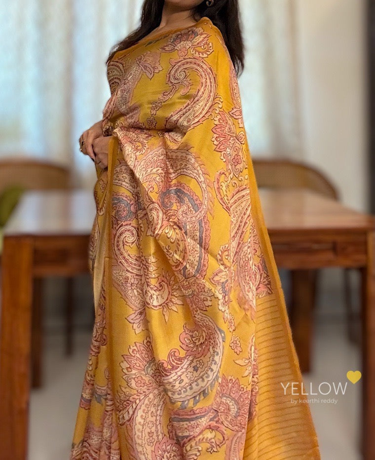 PAISLEY PRINTED SAREE