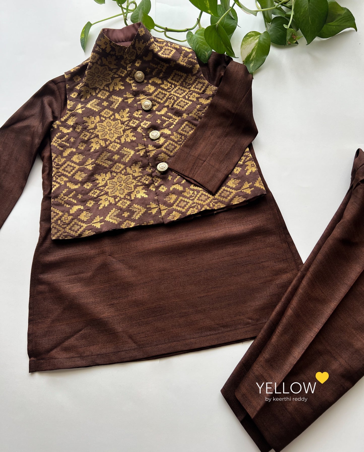 OVERCOAT KURTA SET