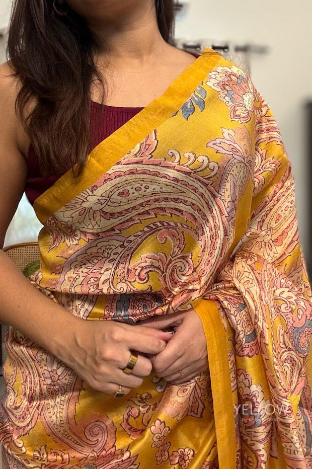 PAISLEY PRINTED SAREE