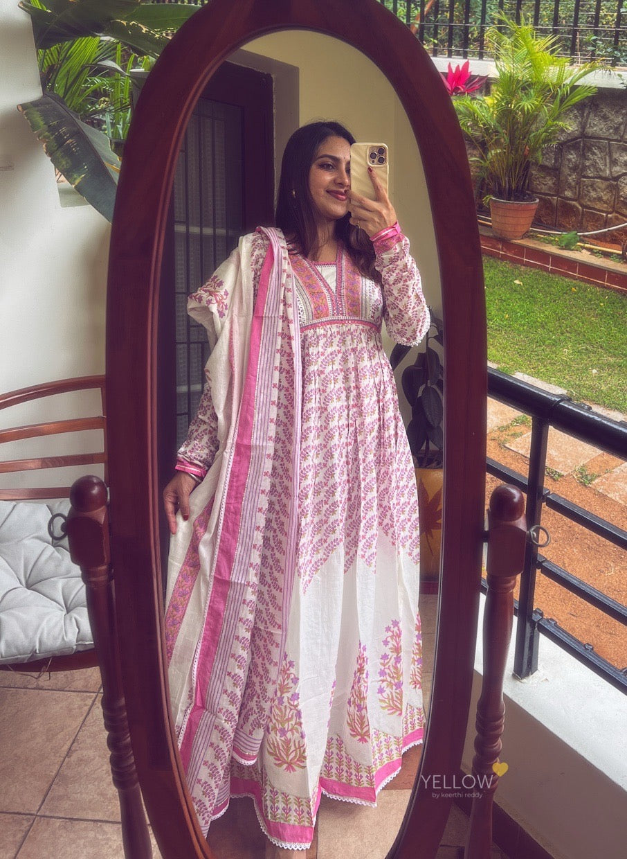 Mul cotton long dress