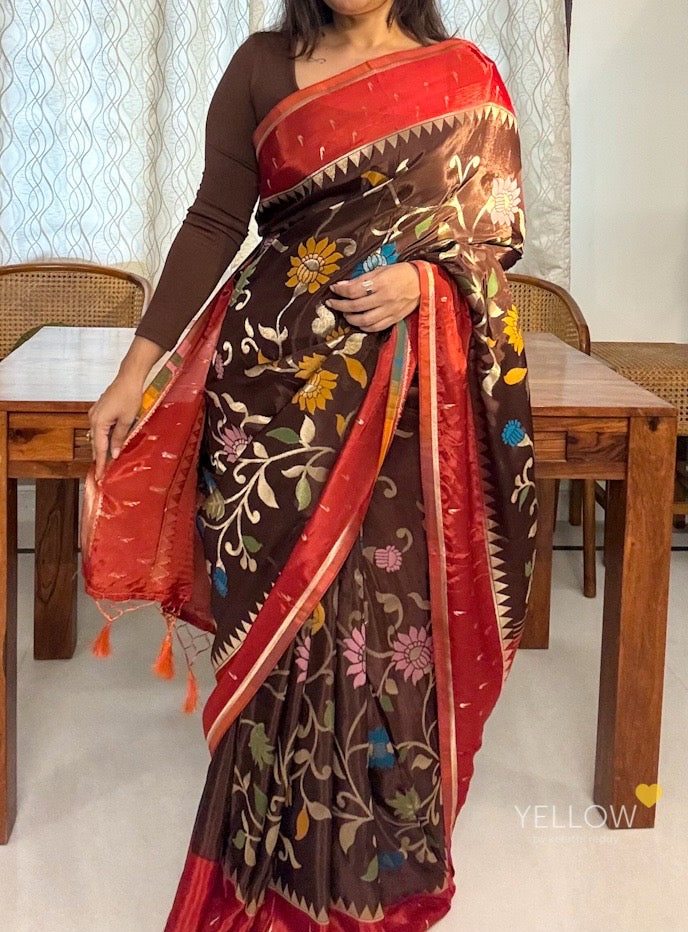 BANARASI CRAPE SAREES