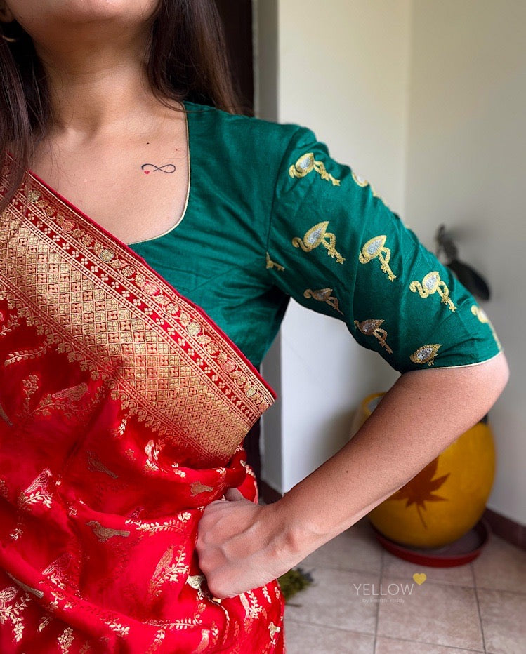 Mashru banaras saree