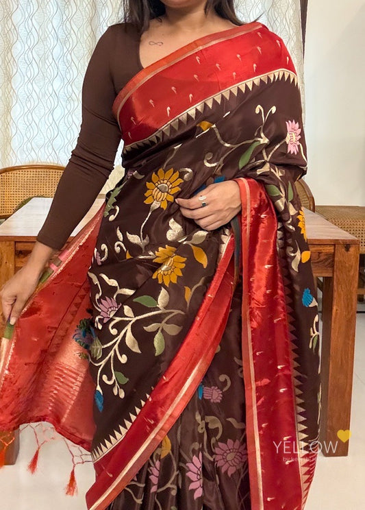 BANARASI CRAPE SAREES