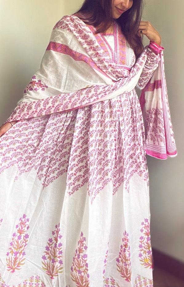 Mul cotton long dress