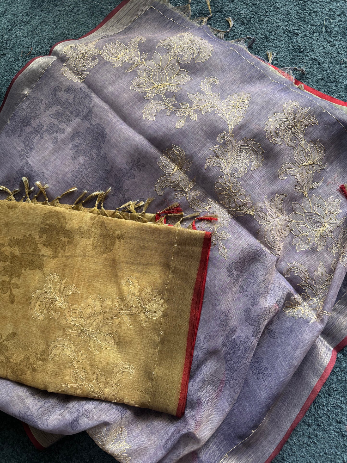 PASTEL LINEN SAREES