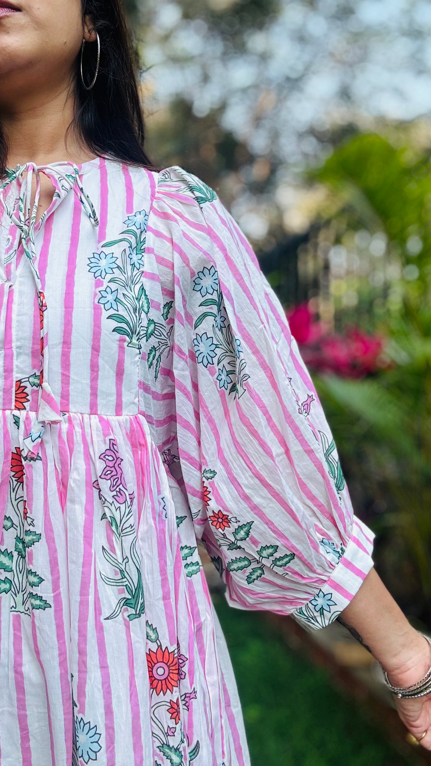 STRIPES AND FLORALS !