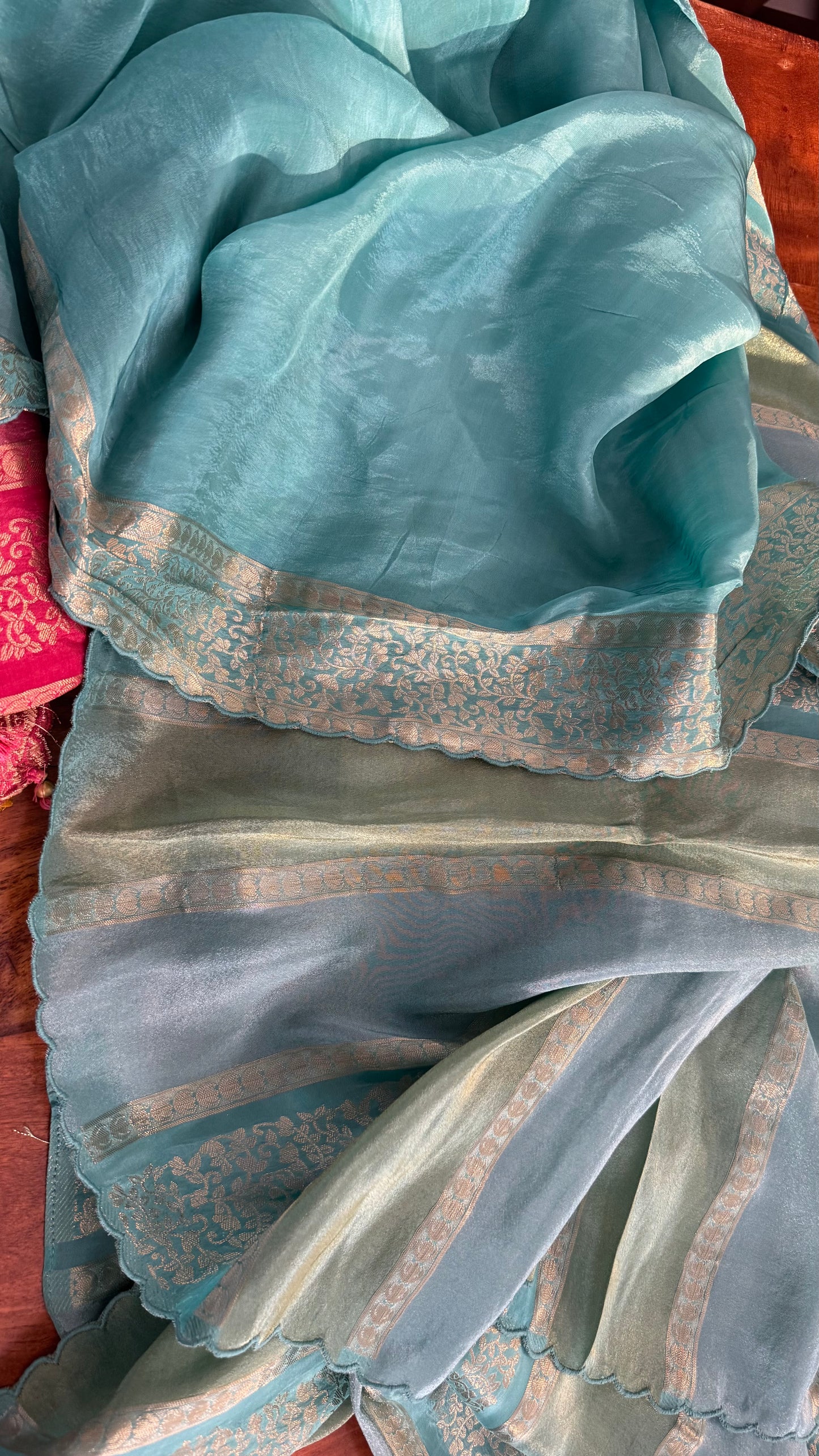 Chinon crape sarees ✨