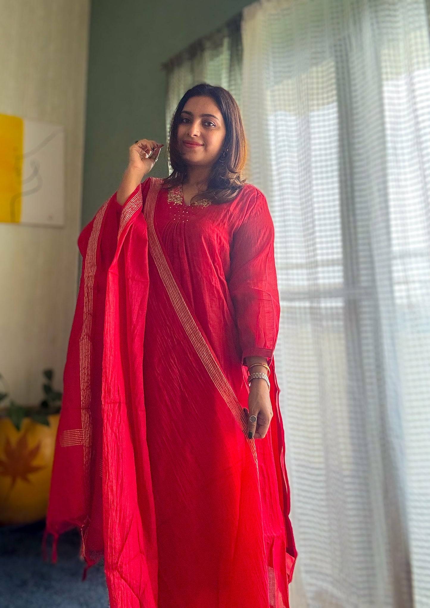 GLITTERS ON RED ✨♥️