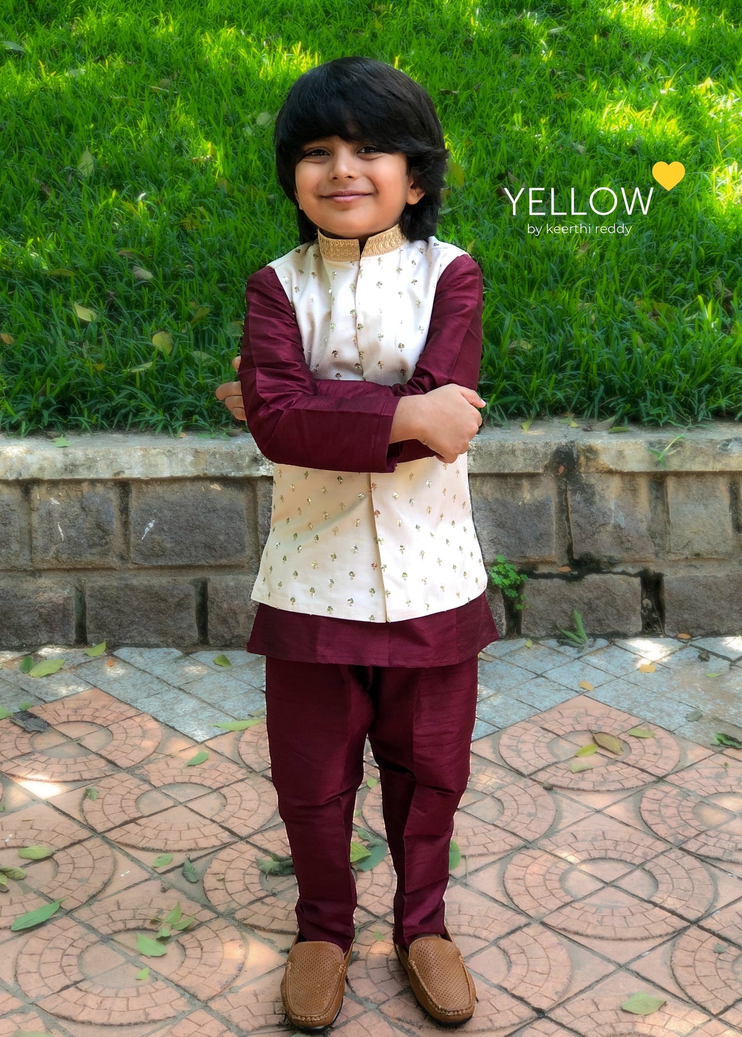 KURTA PYJAMA WITH OVERCOAT