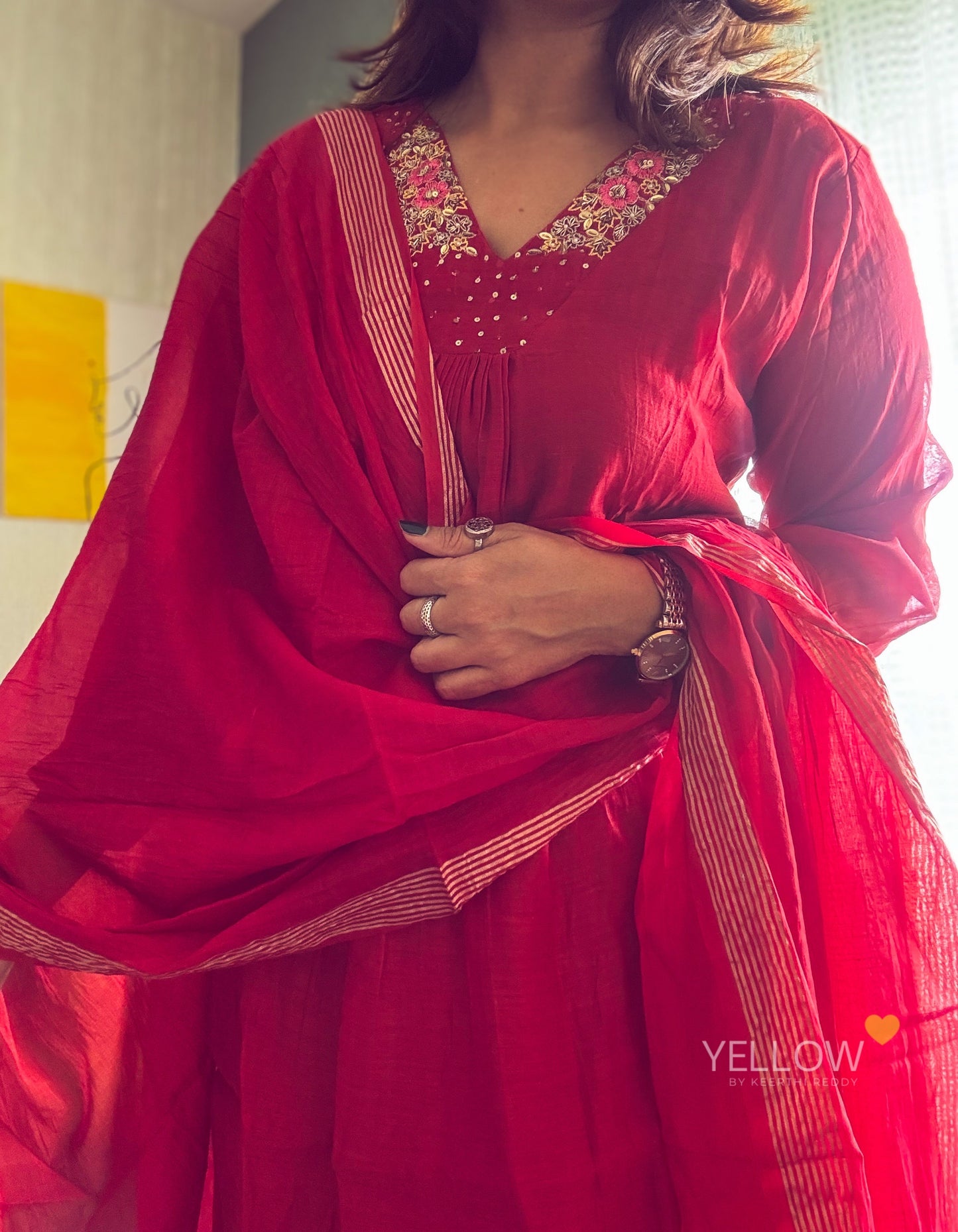 GLITTERS ON RED ✨♥️