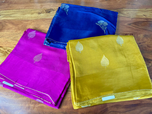 KOTA SILK SAREE WITH SATIN BORDER