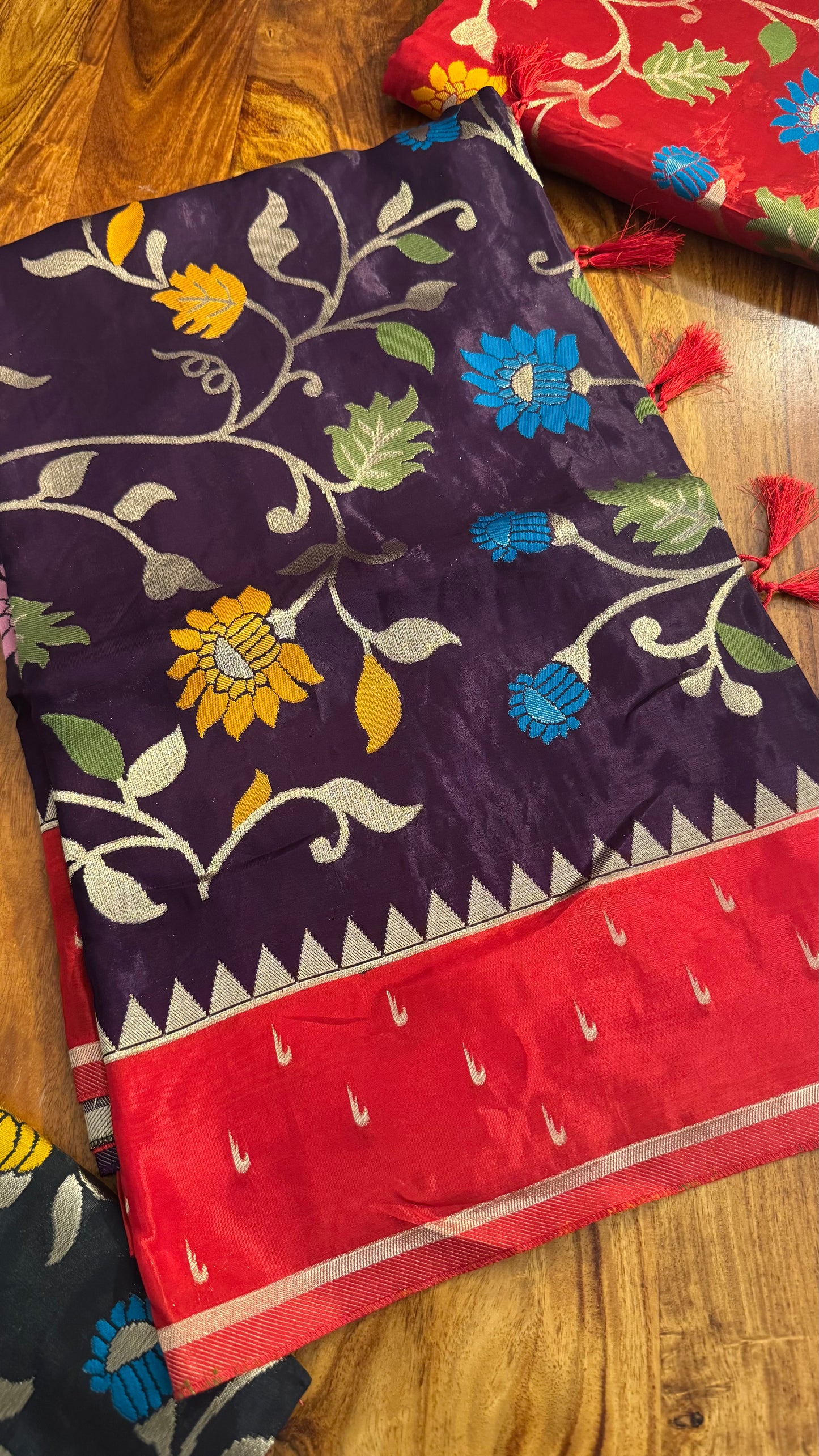 BANARASI CRAPE SAREES