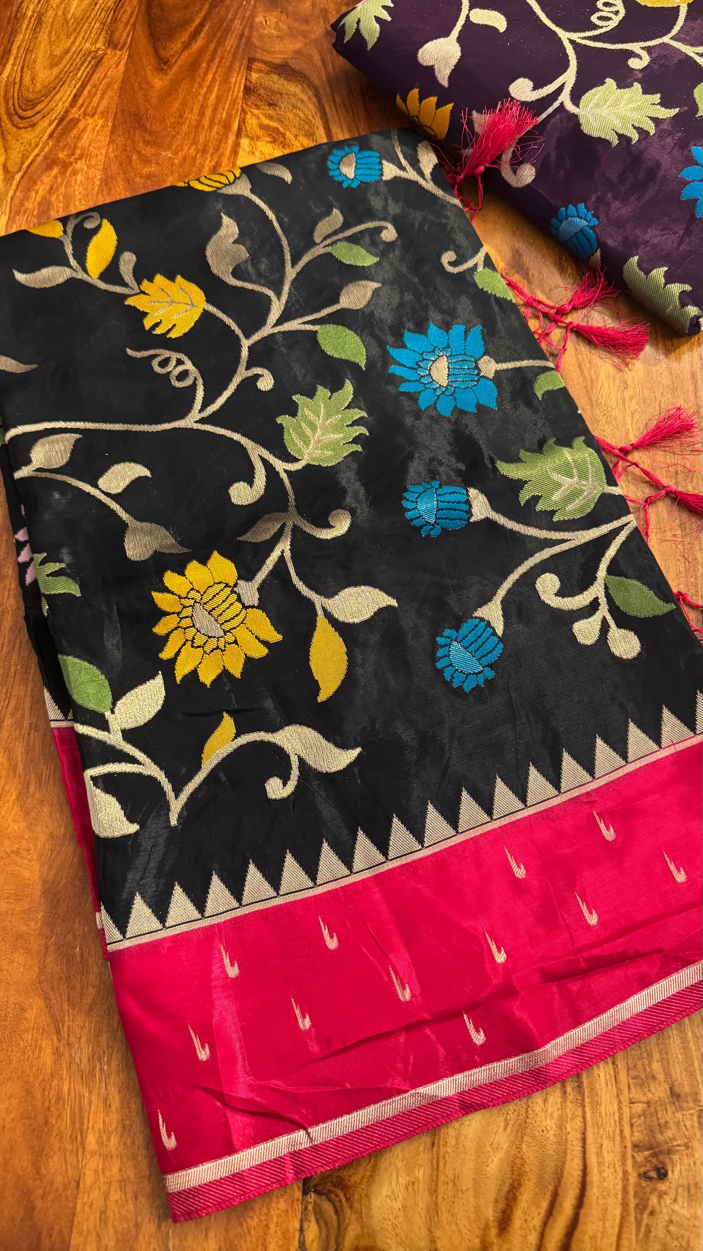 BANARASI CRAPE SAREES